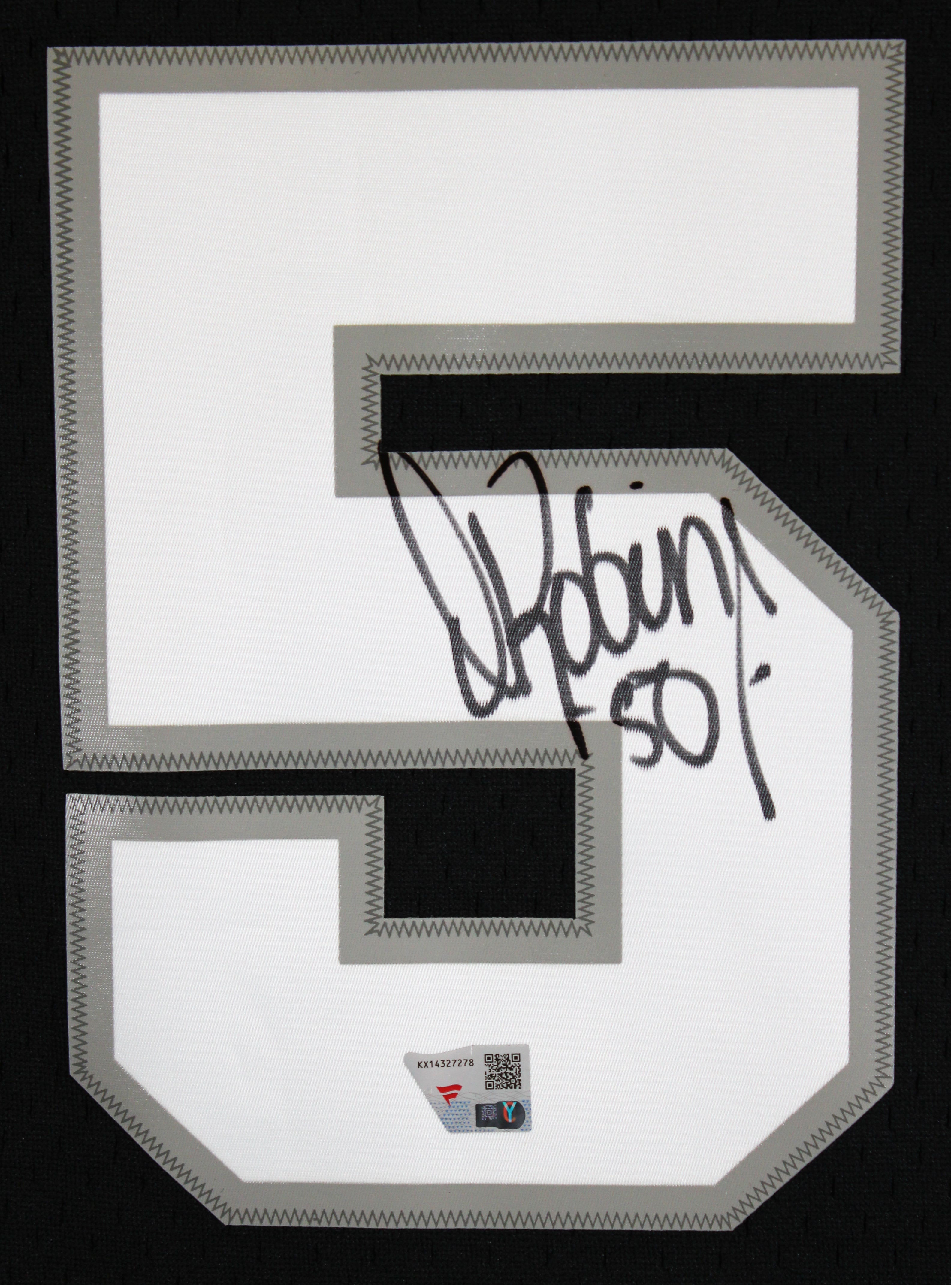 Spurs David Robinson Signed Black 1998-99 M&N Swingman HWC Jersey Fanatics