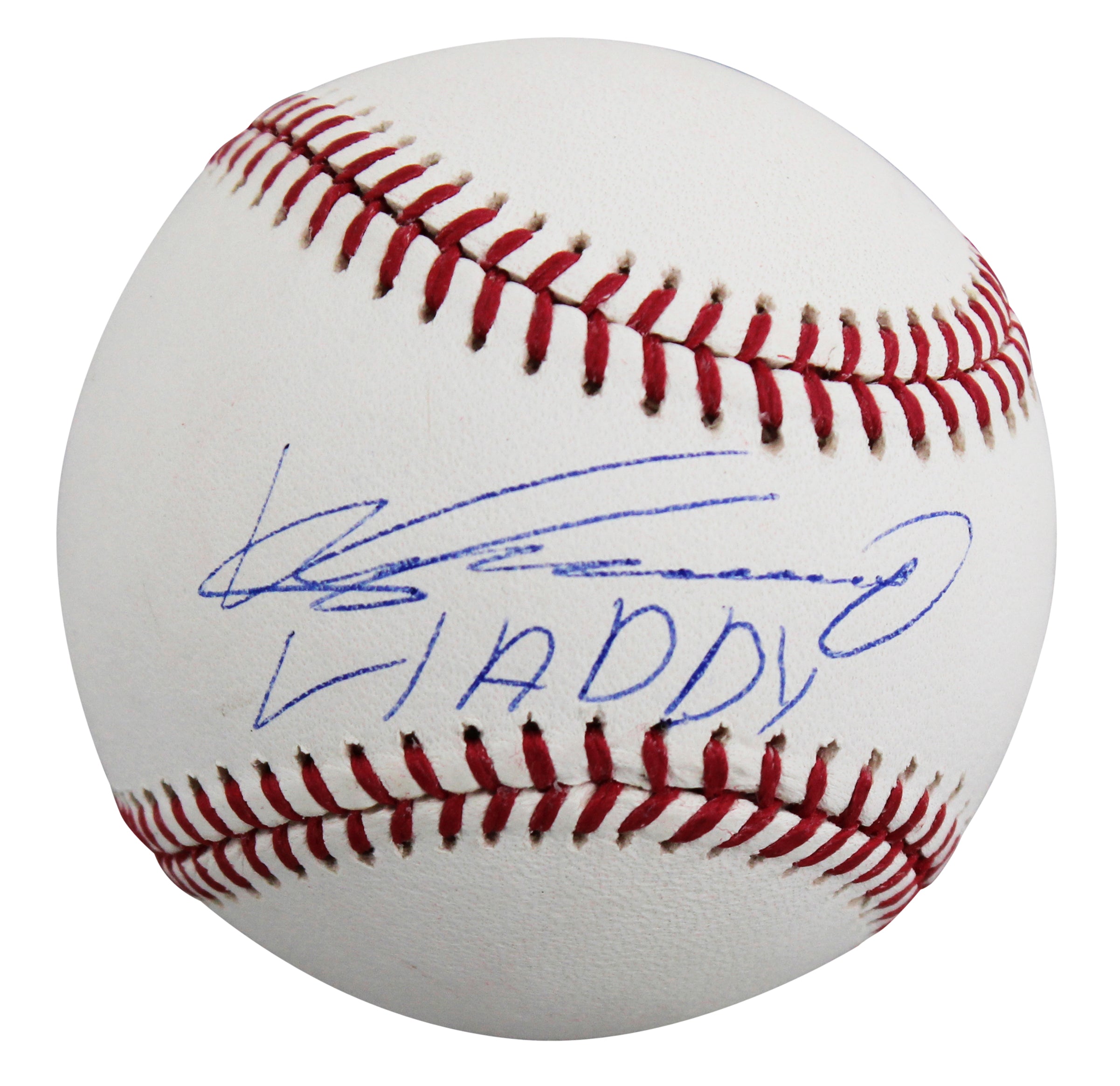 Angels Vladimir Guerrero "Vladdy" Authentic Signed Manfred OML Baseball JSA