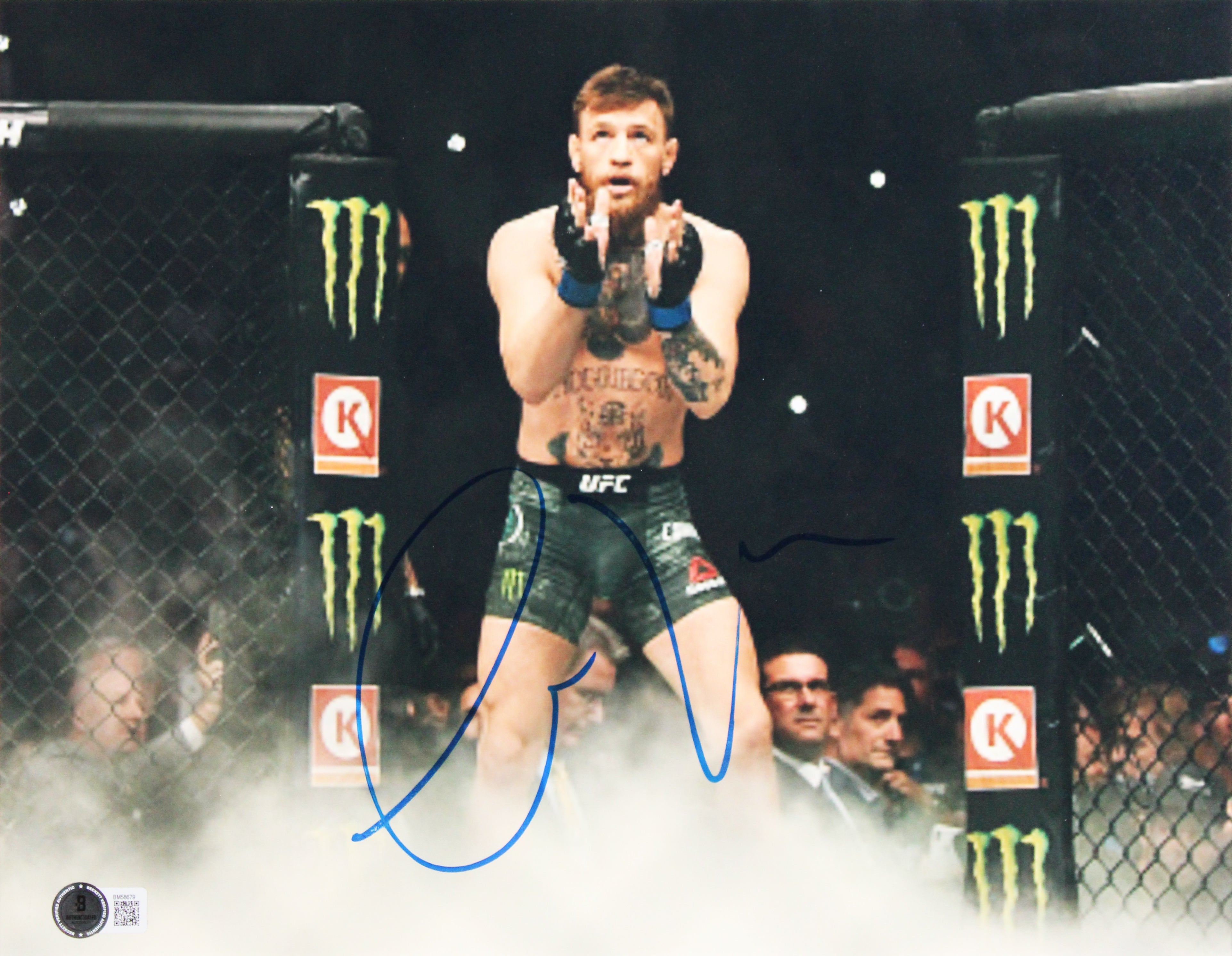 UFC Conor McGregor Authentic Signed 11x14 Framed Photo BAS #BM58679