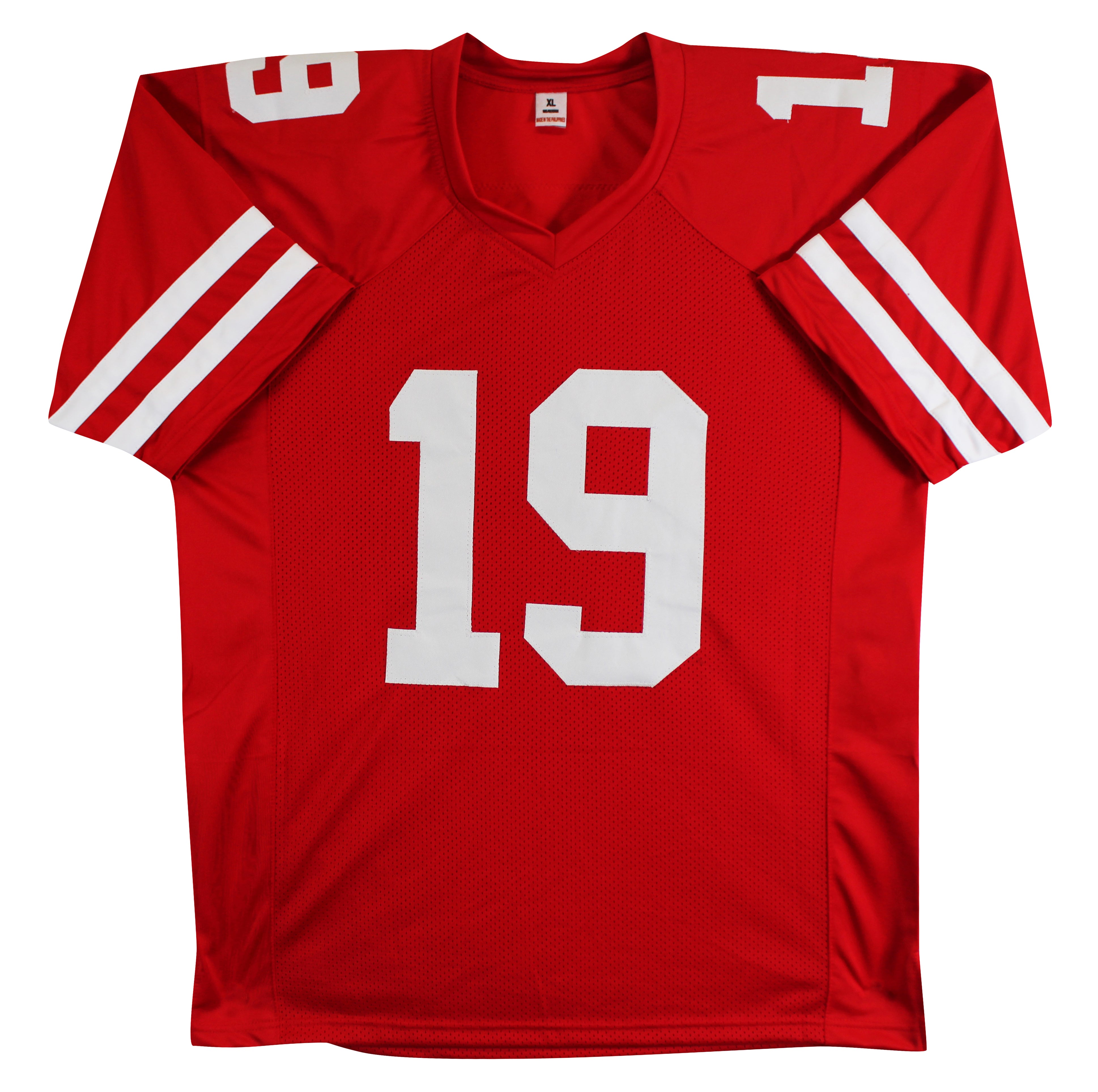 Deebo Samuel Authentic Signed Red Pro Style Jersey Autographed BAS