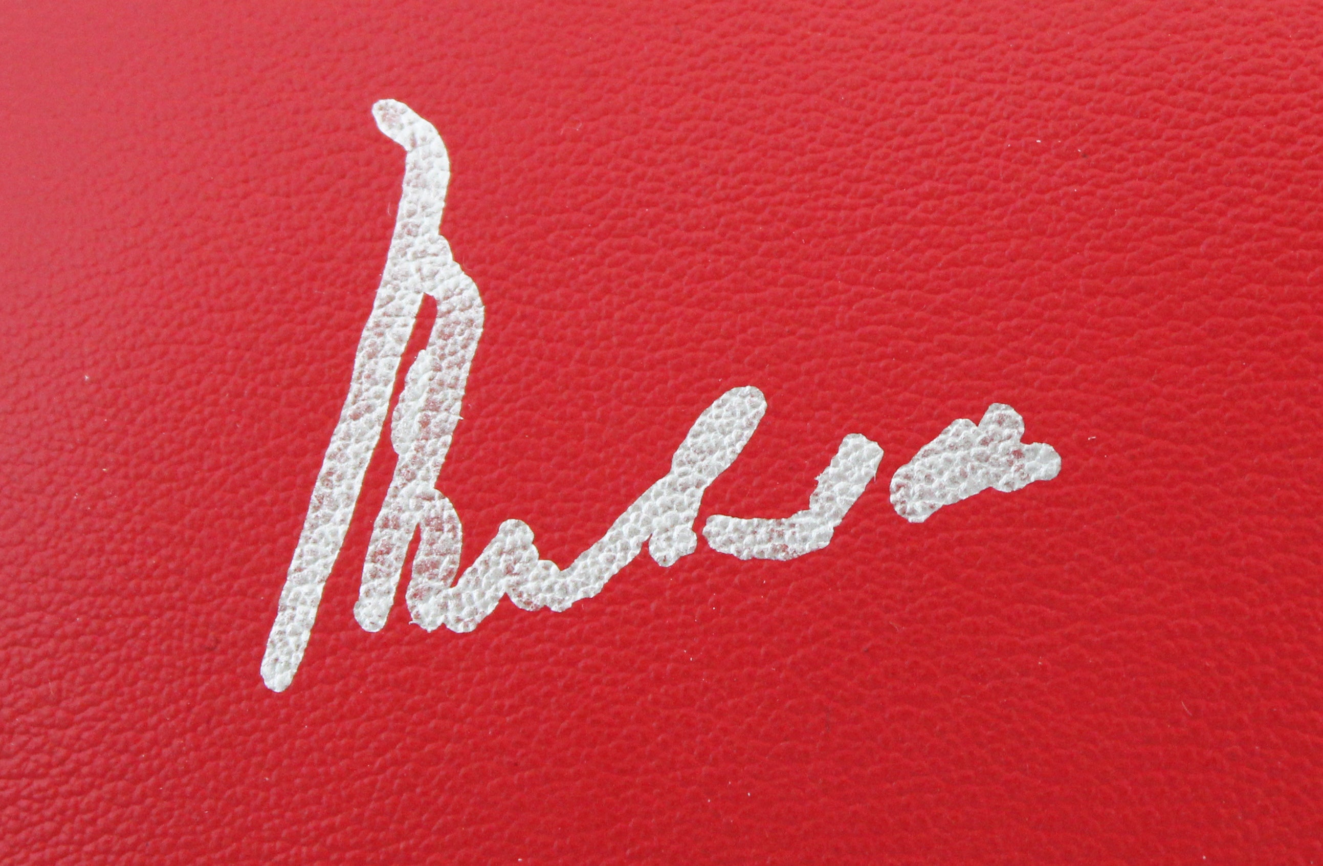 Muhammad Ali Authentic Signed Red Everlast Boxing Glove BAS LOA #AE13528