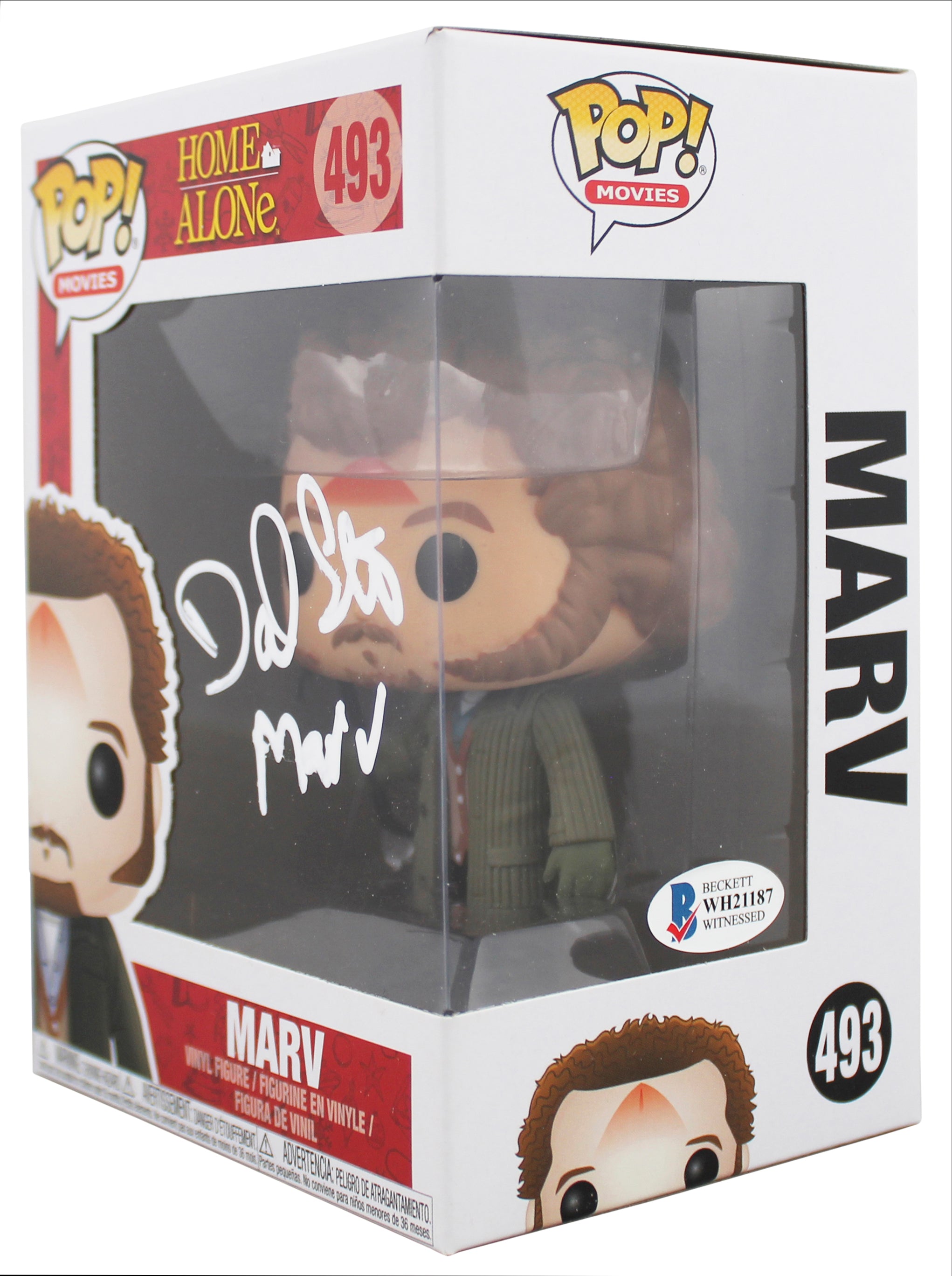 Daniel Stern "Marv" Home Alone Signed #493 Funko Pop Vinyl Figure BAS #WH21187