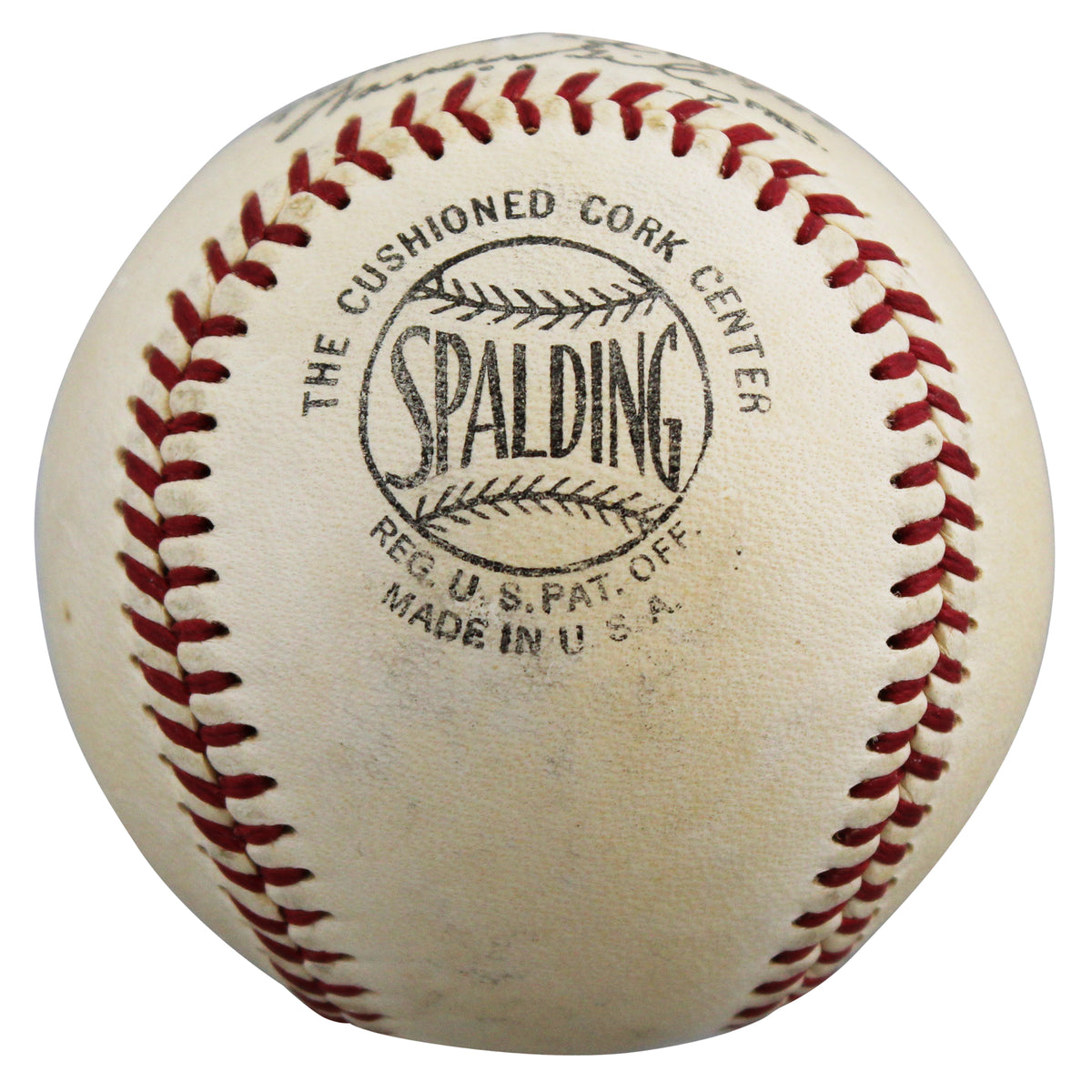 Dodgers Jackie Robinson "With Best Wishes" Signed ONL Baseball PSA & JSA LOAs