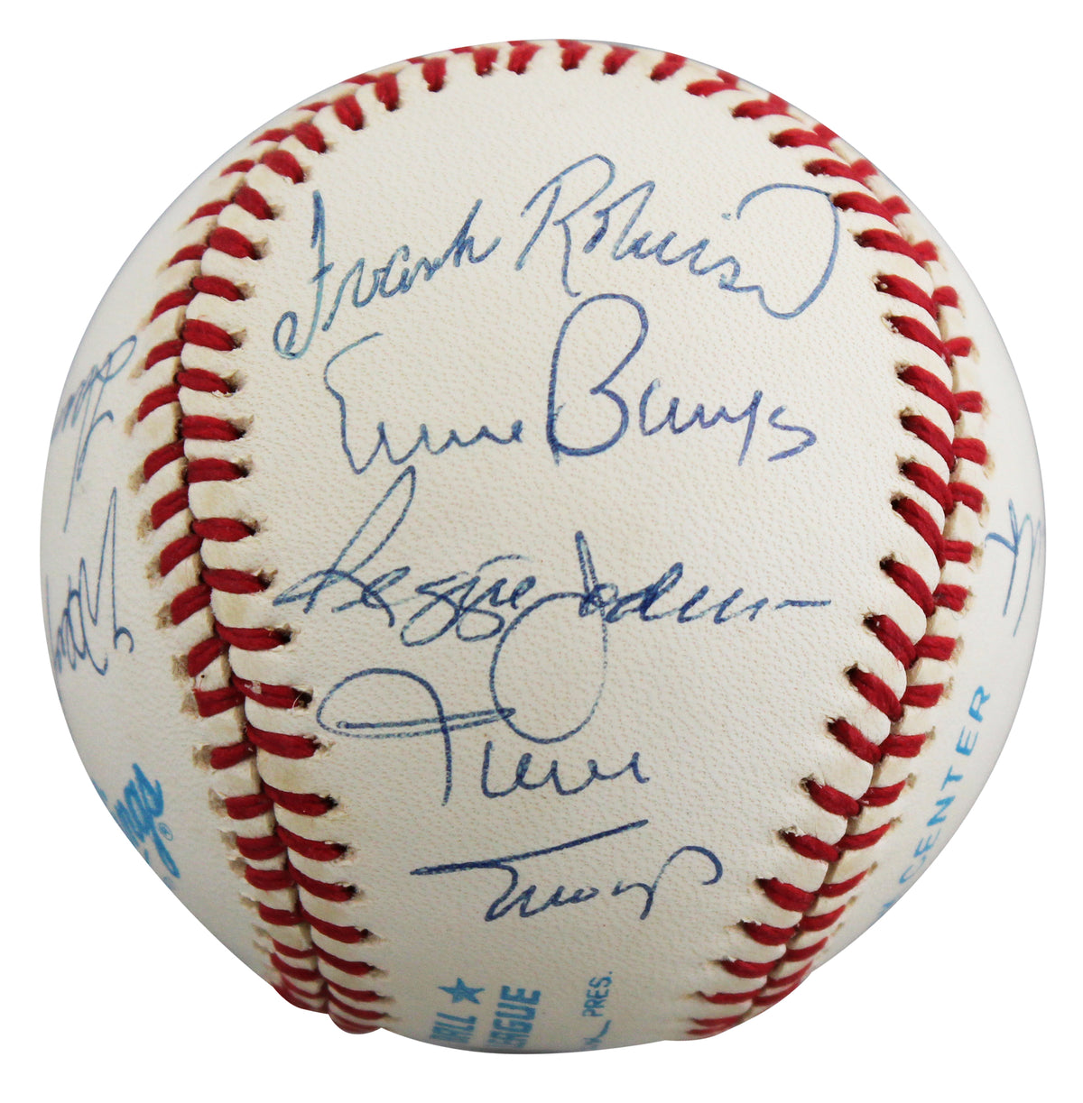 500 Home Run Club (11) Mantle, Aaron, Mays, Signed Oal Baseball BAS #AC020736