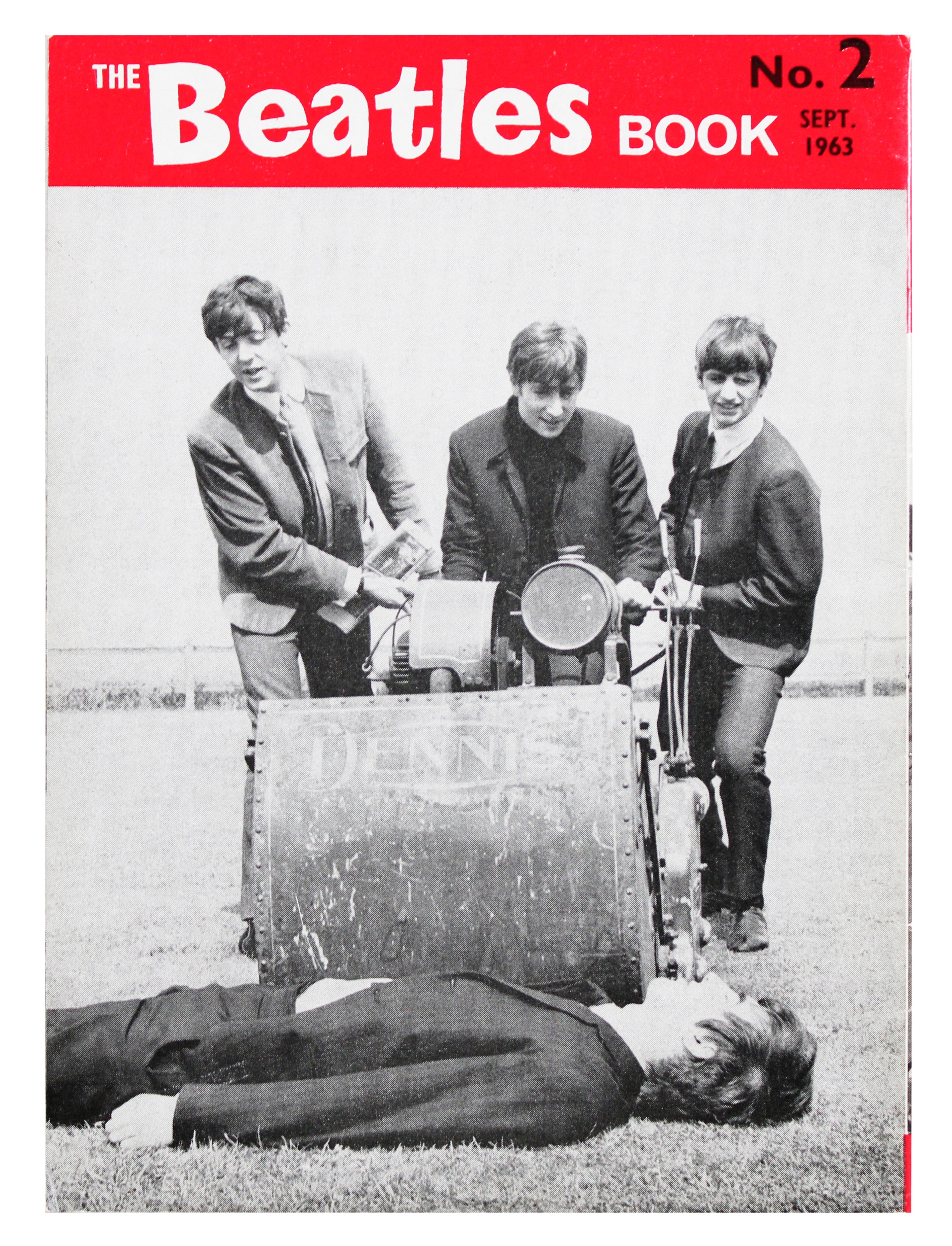 Beatles (4) Lennon, Harrison, Starr, McCartney Signed Magazine JSA #ZZ94095