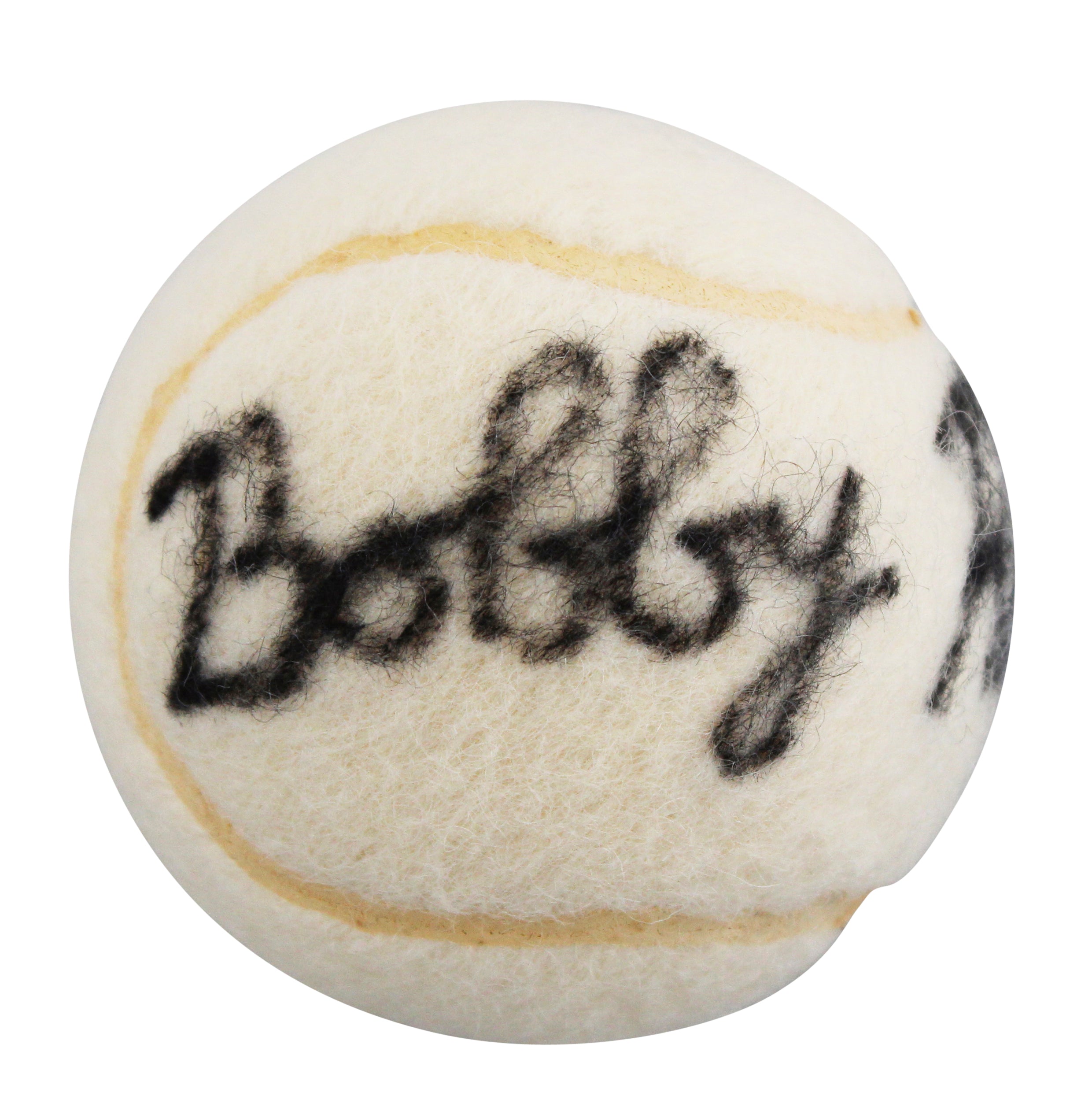 Bobby Riggs Authentic Signed Slazenger Tennis Ball Autographed BAS #AE64048