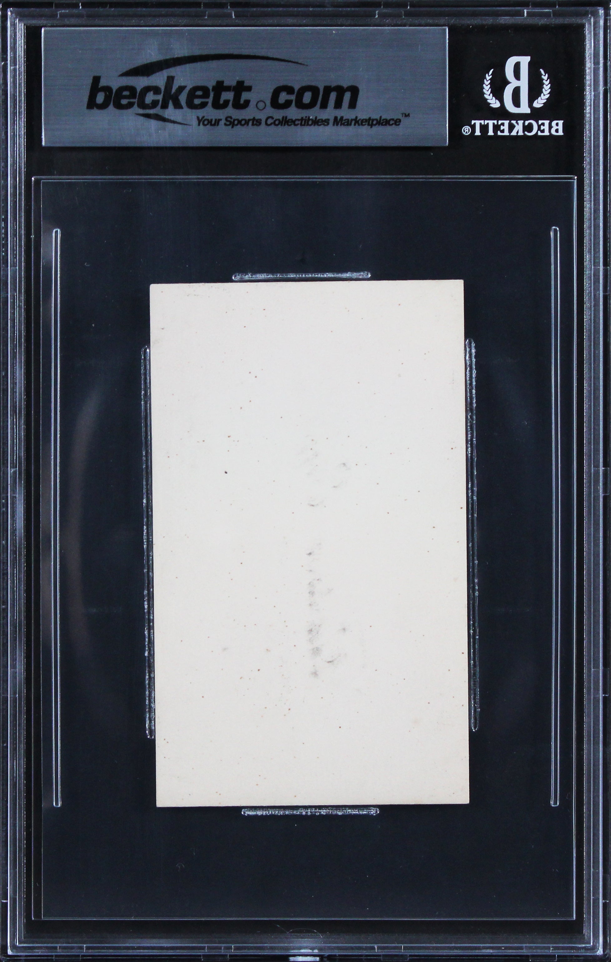 Gustave Eiffel Authentic Signed 2.35x3.85 Handwritten Calling Card BAS Slabbed