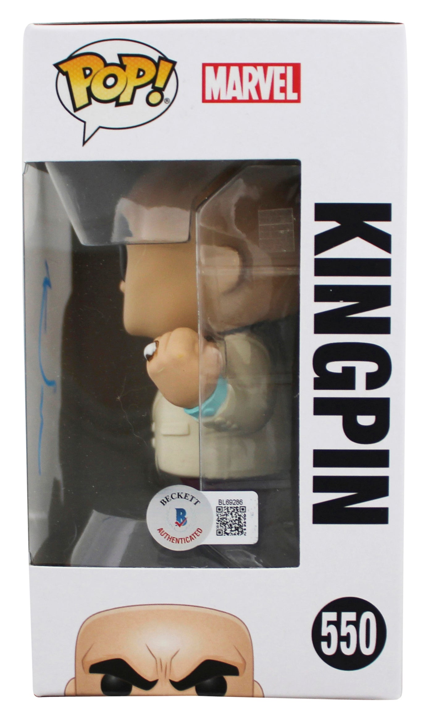 Vincent D'Onofrio Echo Signed Kingpin #550 Funko Pop Vinyl Figure BAS #BL69286