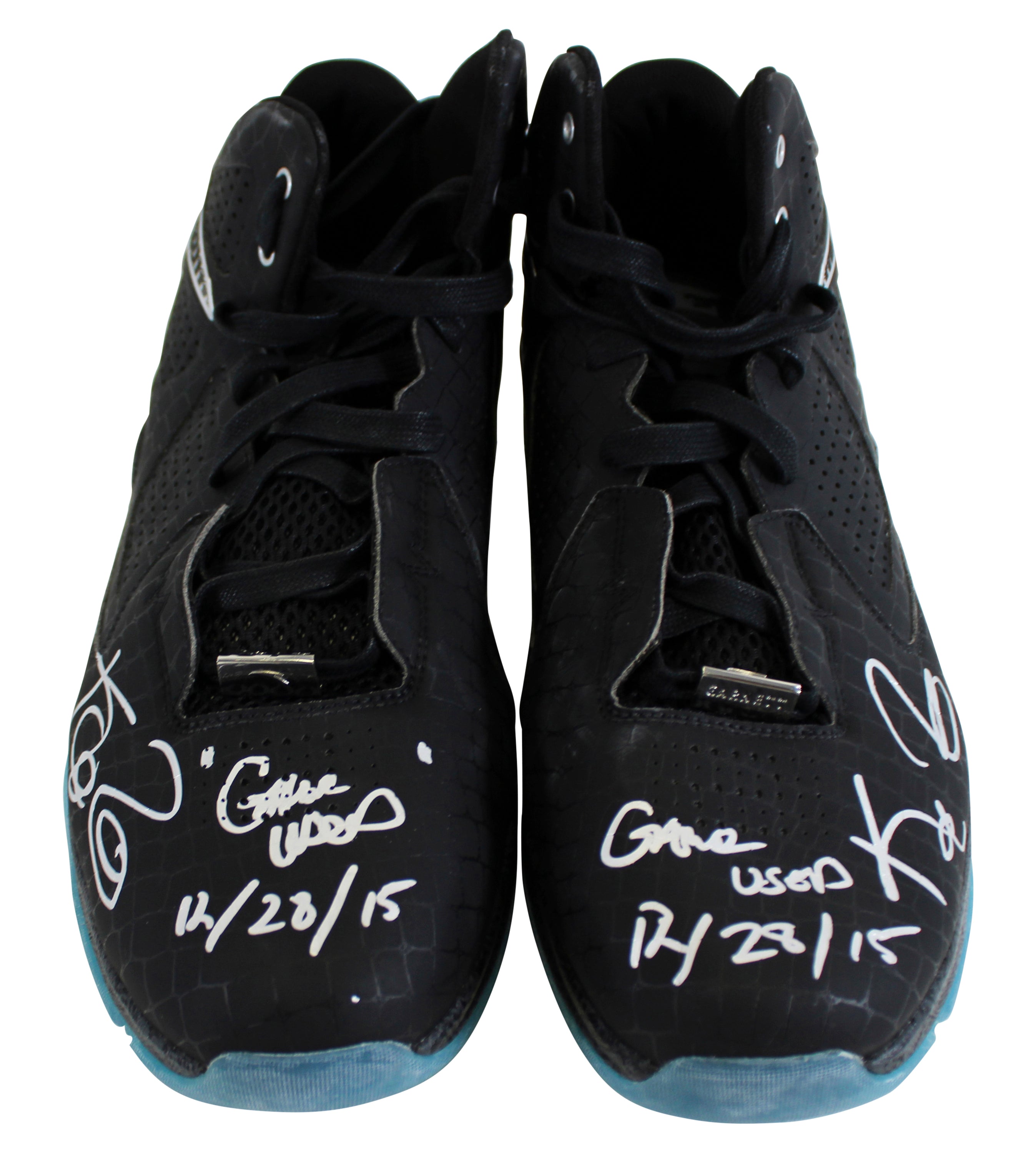 Timberwolves Kevin Garnett "Game Used 12/28/15" Signed Anta KG6 Shoes BAS Wit