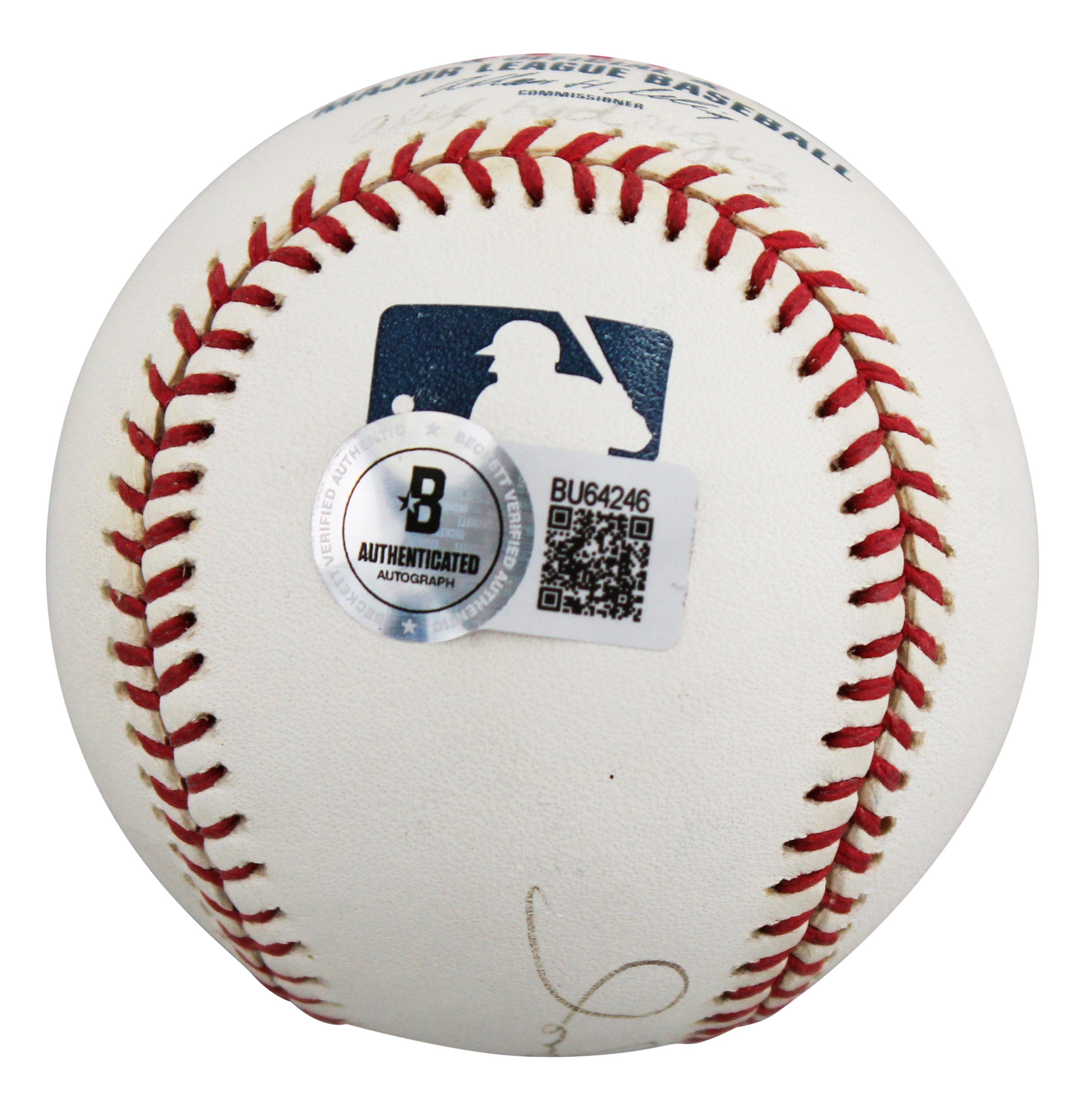 Yankees Alex Rodriguez Authentic Signed Allen Selig OML Baseball BAS #BU64246