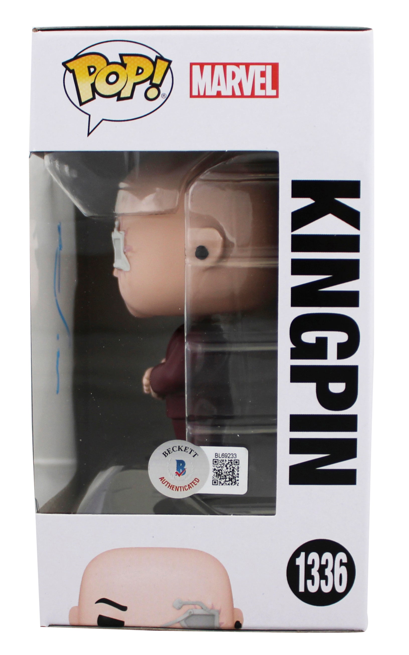 Vincent D'Onofrio Echo Signed Kingpin #1336 Funko Pop Vinyl Figure BAS #BL69233