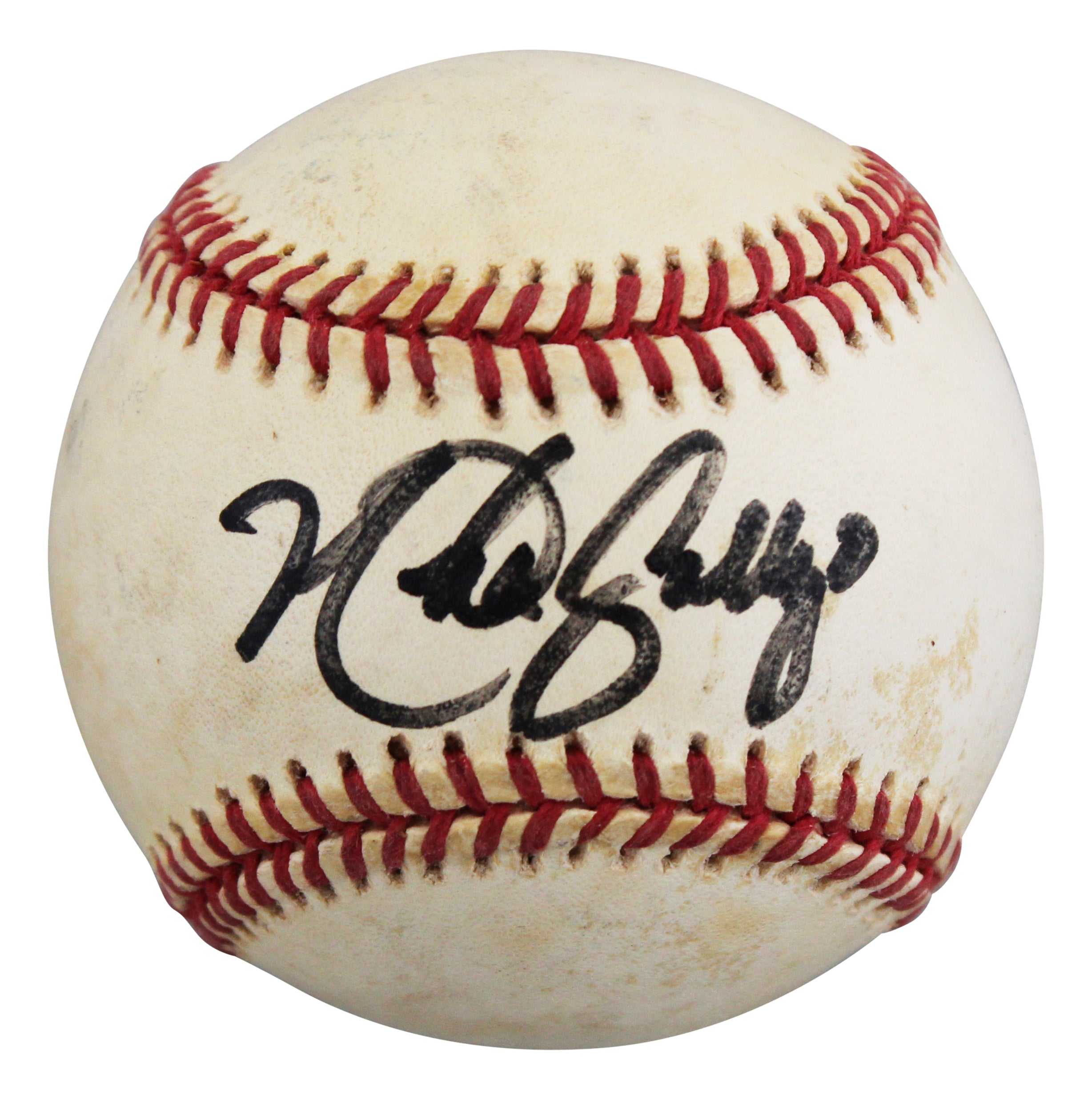 Athletics Mike Gallego Authentic Signed Bobby Brown OAL Baseball BAS #BU64185