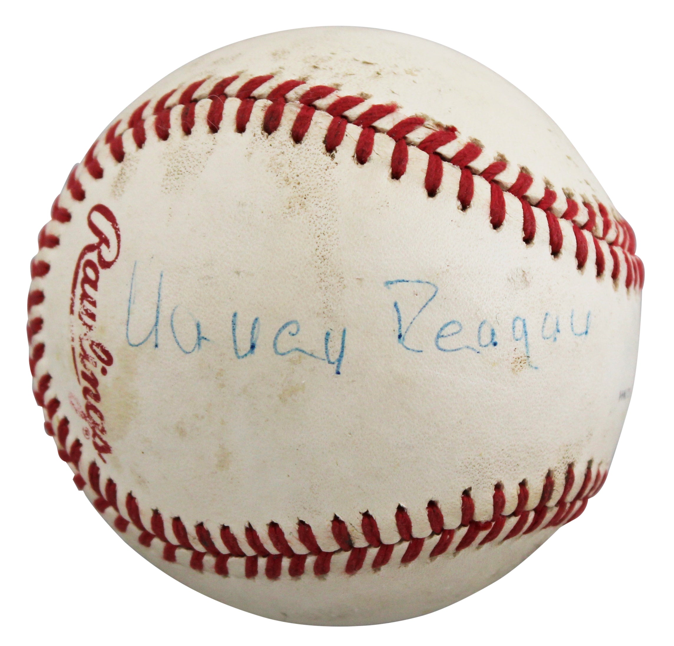 Nancy Reagan Authentic Signed 1988 World Series Logo OML Baseball BAS #AE33700