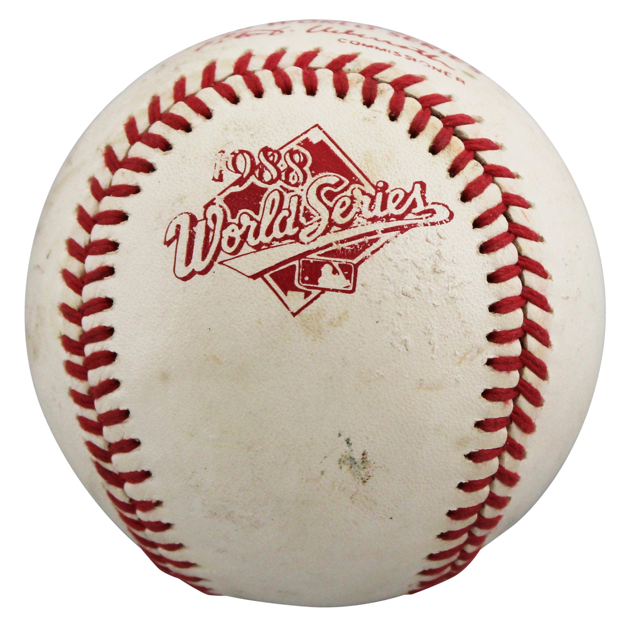 Nancy Reagan Authentic Signed 1988 World Series Logo OML Baseball BAS #AE33700