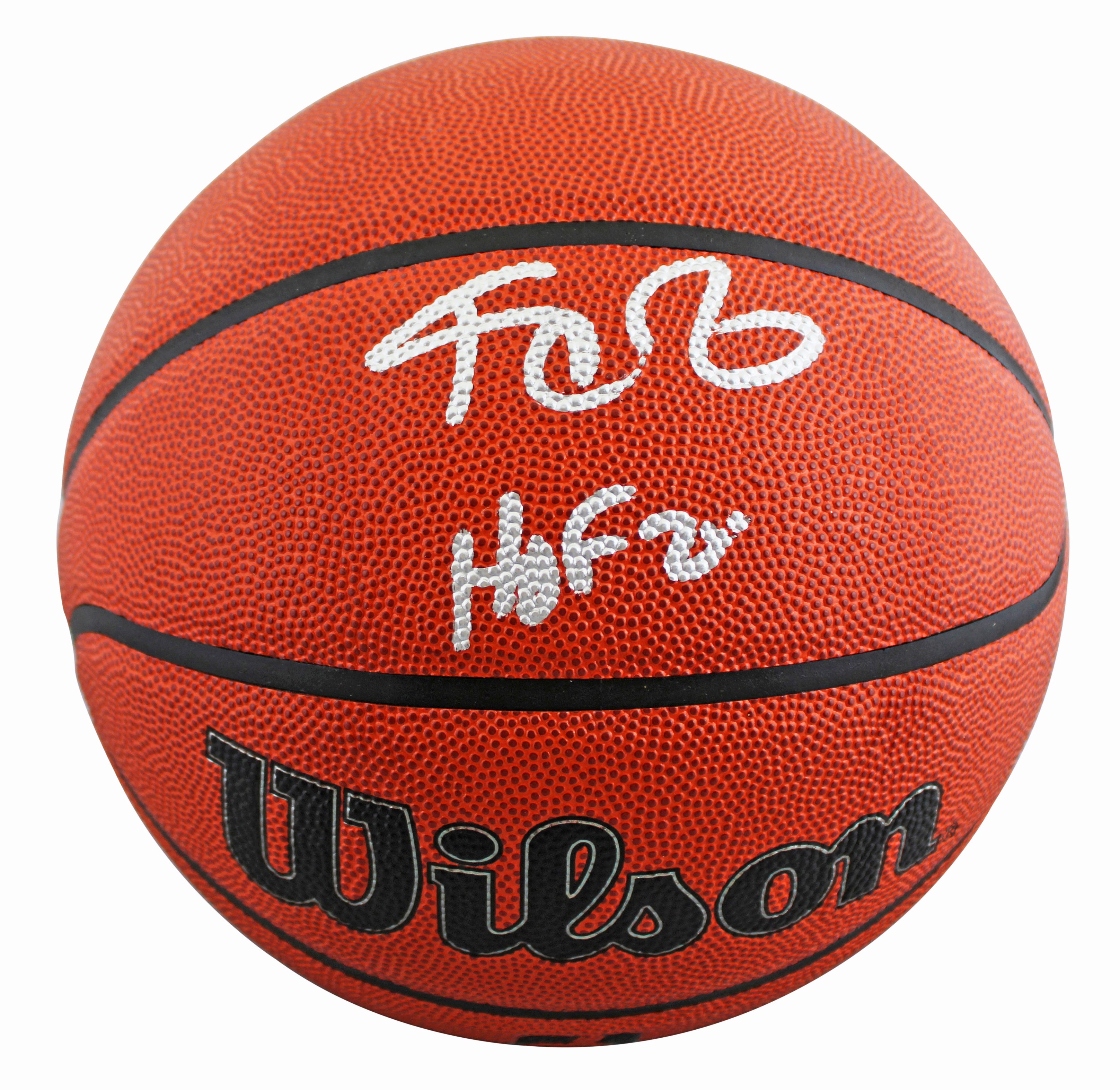 Celtics Kevin Garnett "HOF 20" Signed Wilson Basketball W/ Case BAS Witnessed