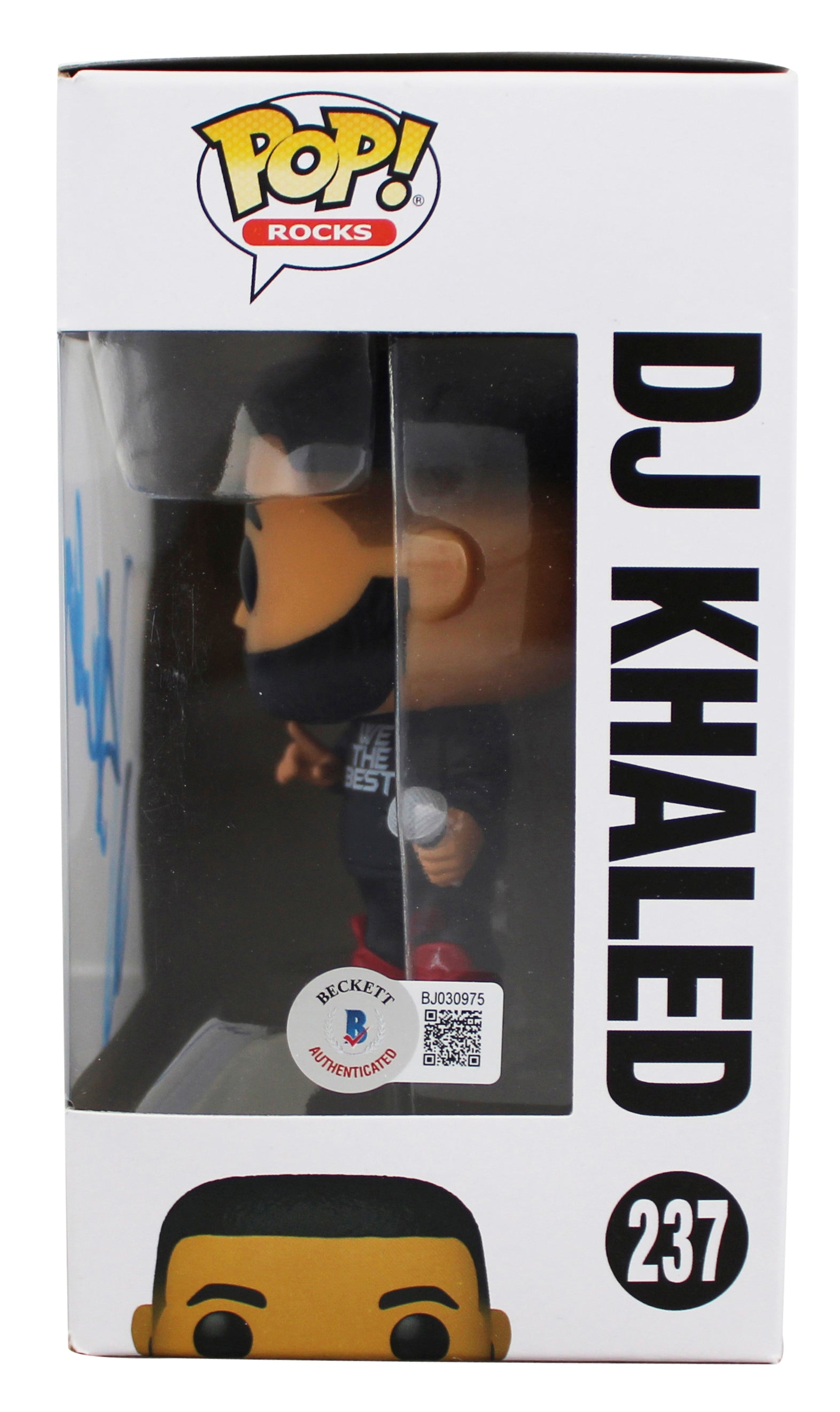 D.J. Khaled Authentic Signed D.J. Khaled #237 Funko Pop Vinyl Figure BAS