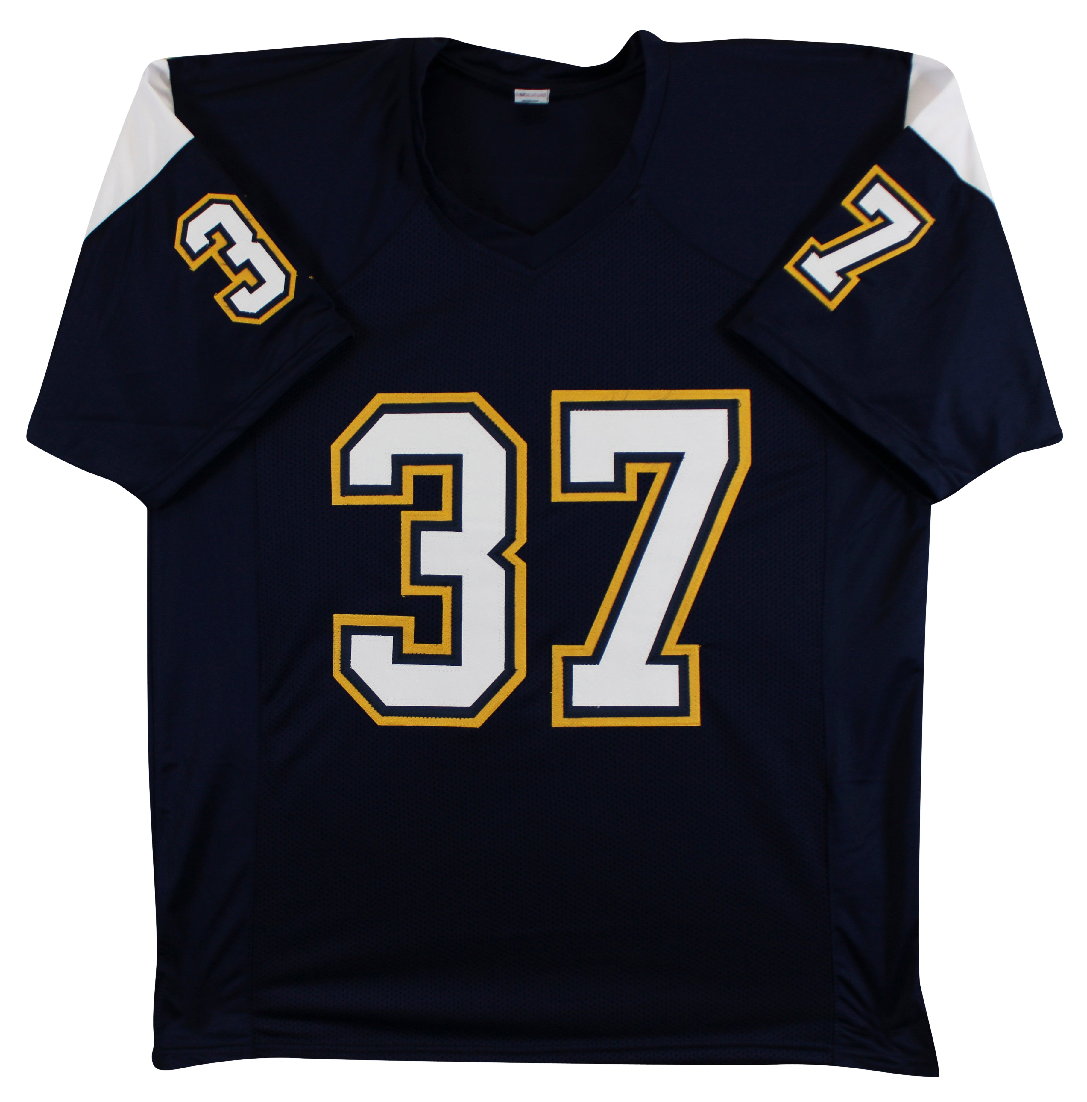 Rodney Harrison Authentic Signed Navy Blue Pro Style Jersey Autographed BAS
