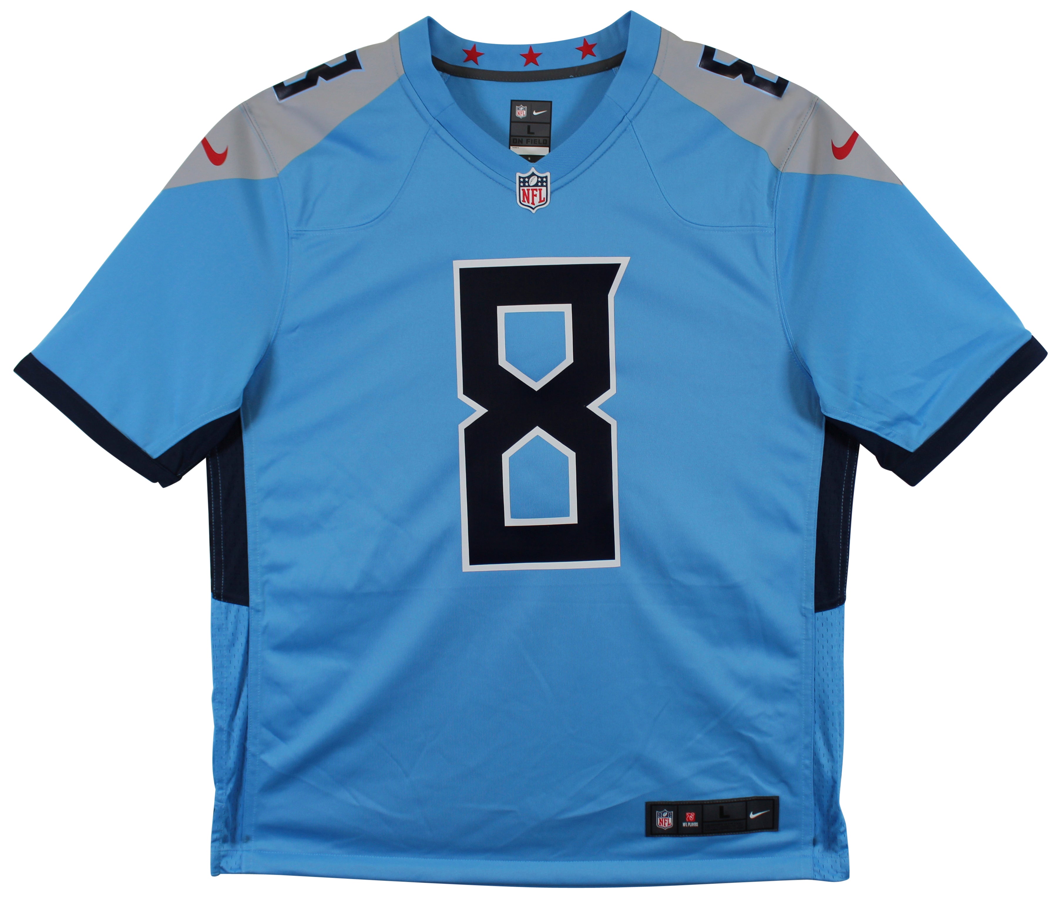Titans Will Levis Authentic Signed Light Blue Nike Game Jersey Fanatics