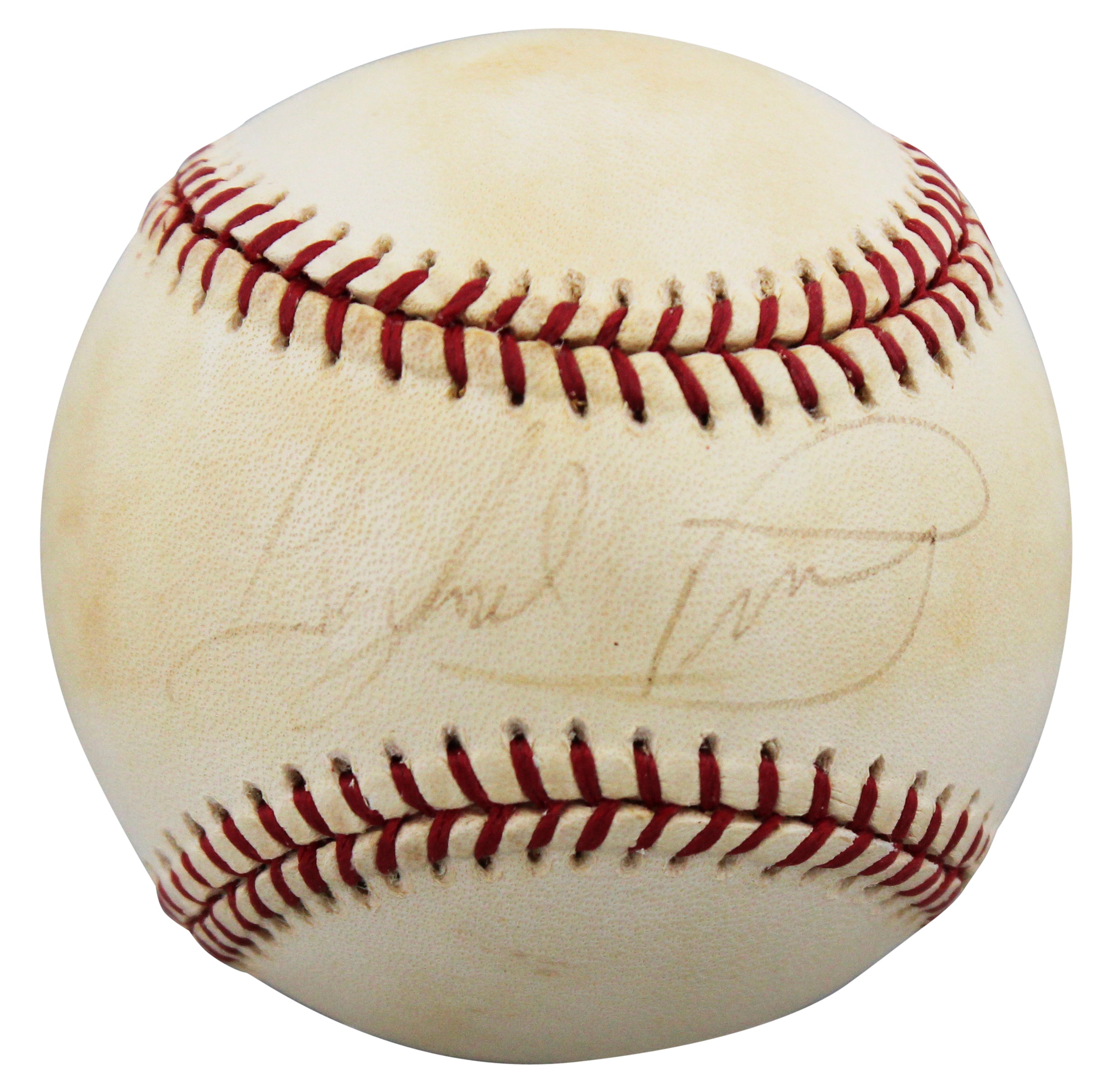 Giants Gaylord Perry Authentic Signed Bobby Brown OAL Baseball BAS #BW89048