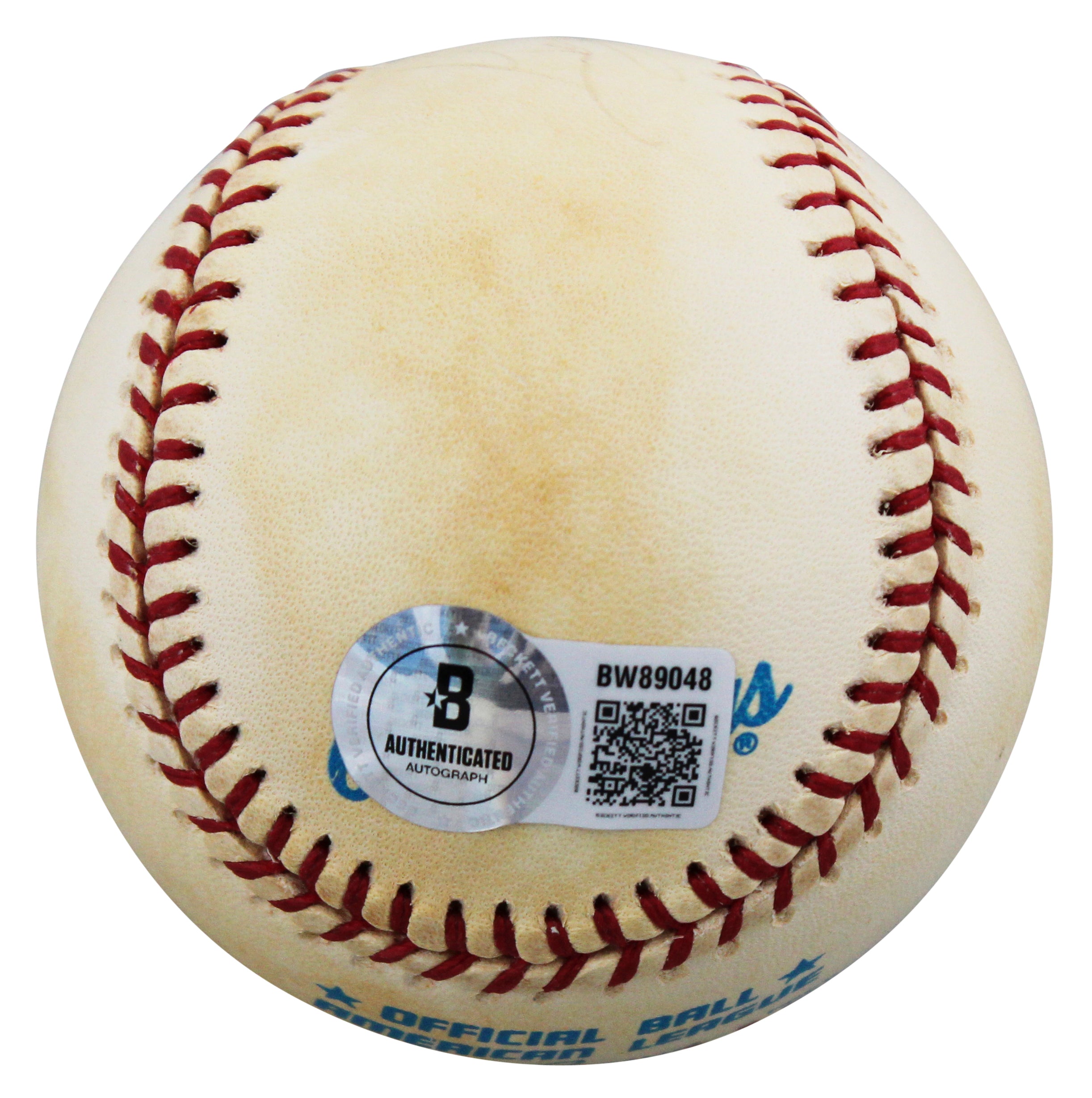 Giants Gaylord Perry Authentic Signed Bobby Brown OAL Baseball BAS #BW89048