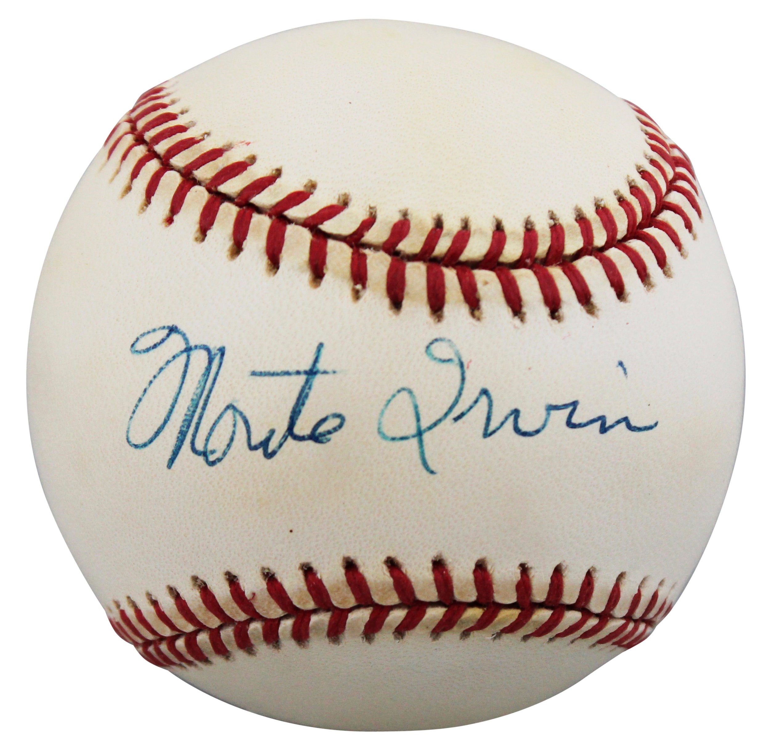 Giants Monte Irvin Authentic Signed Leonard Coleman ONL Baseball BAS #BW89046