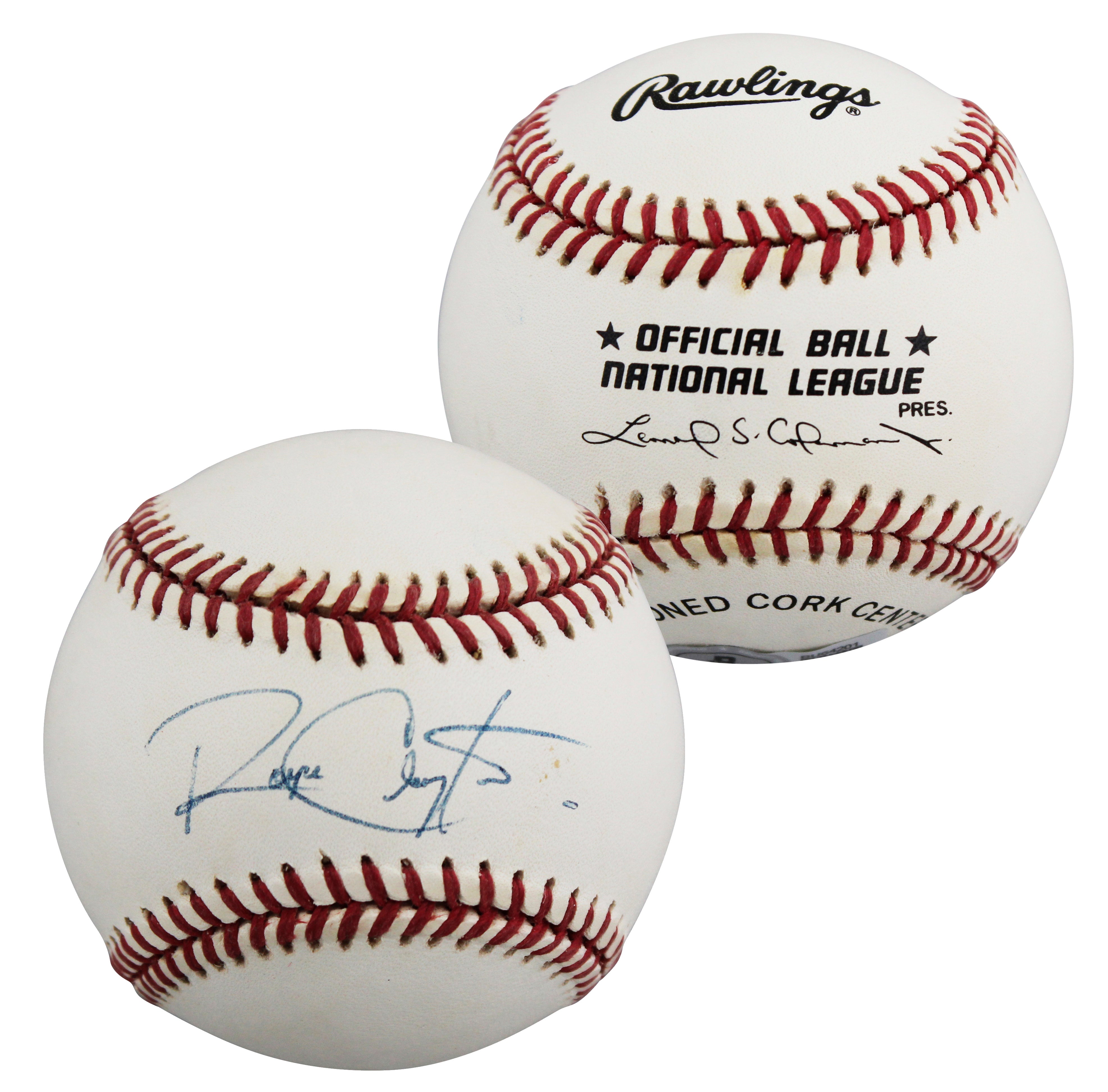 Cardinals Royce Clayton Authentic Signed Coleman ONL Baseball BAS #BU64201