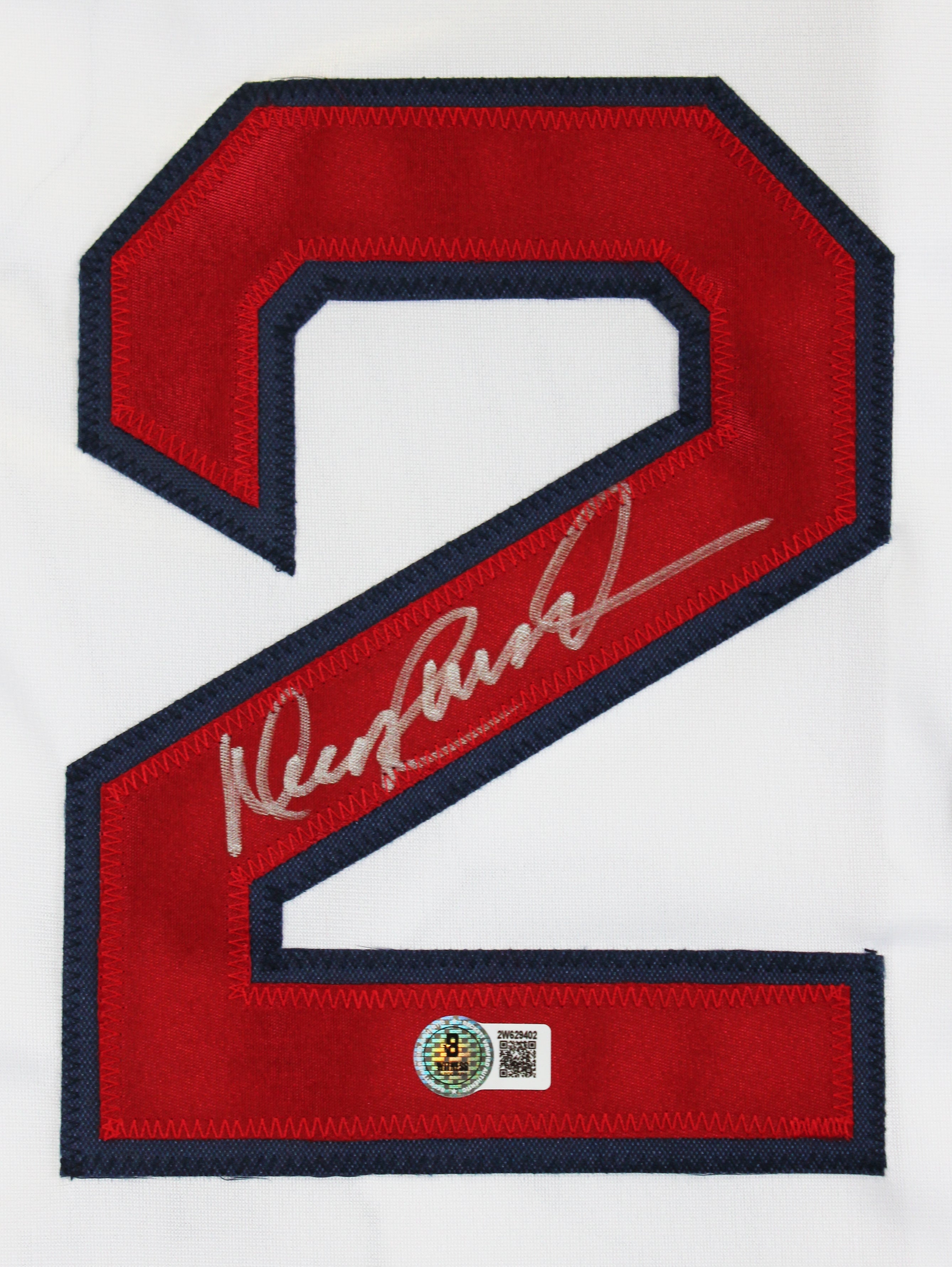 Manny Ramirez Authentic Signed White Pro Style Jersey Autographed BAS Witnessed