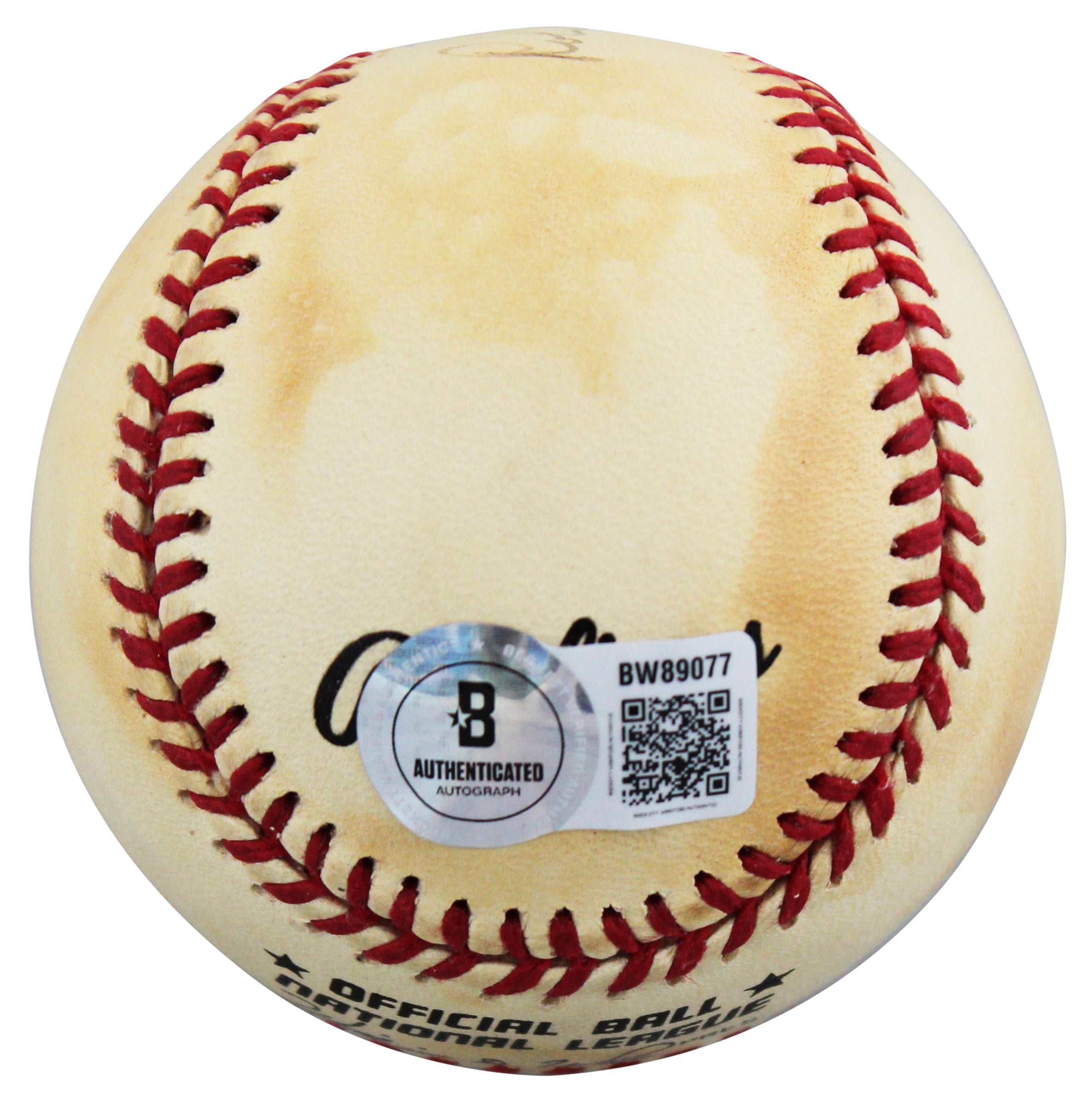 Phillies Robin Roberts Authentic Signed William White ONL Baseball BAS #BW89077