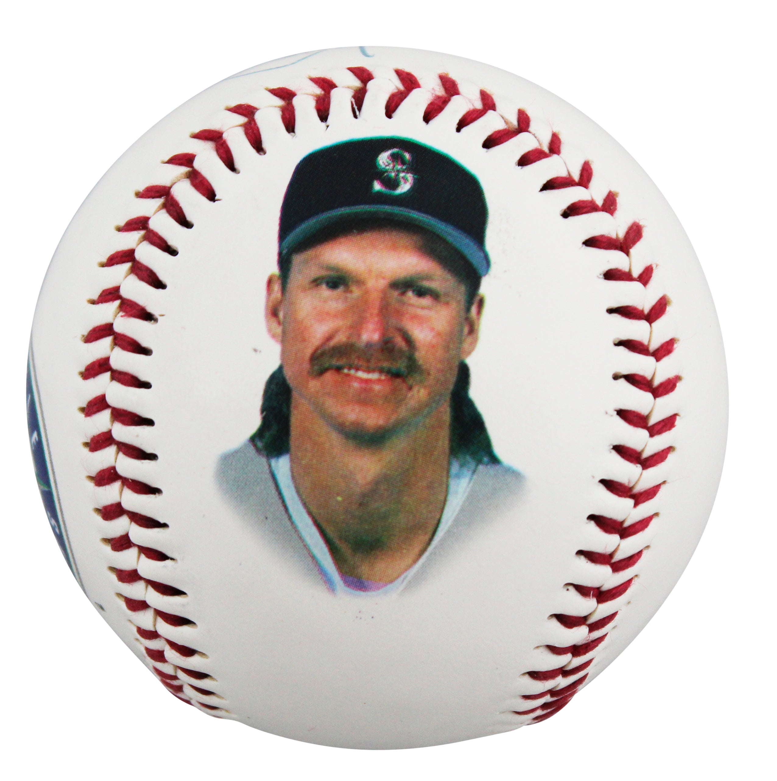 Mariners Randy Johnson Authentic Signed Fotoball Logo Baseball BAS #BU64189