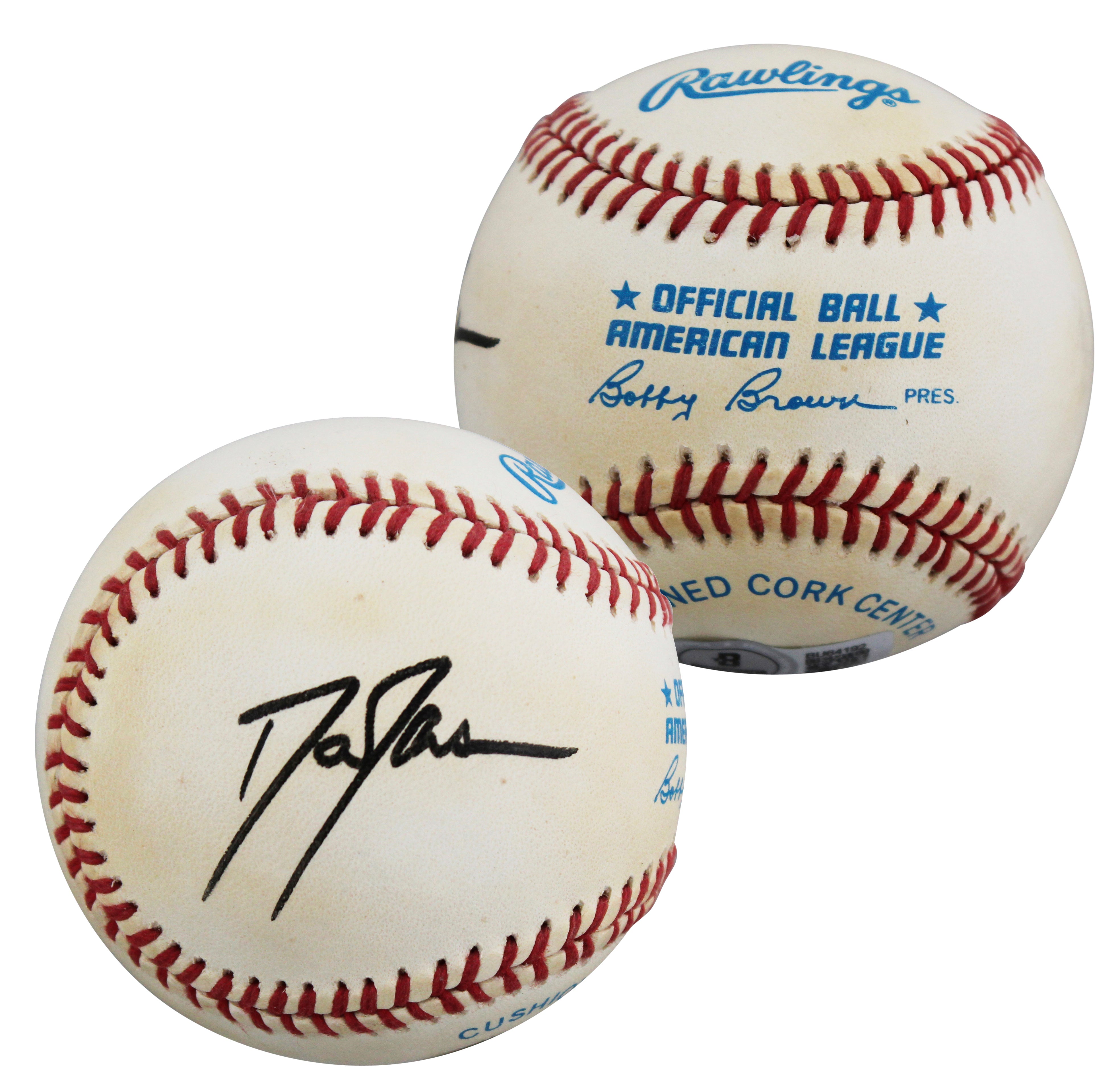 Dan Jansen Olympic Speed Skater Authentic Signed OAL Baseball BAS #BU64192