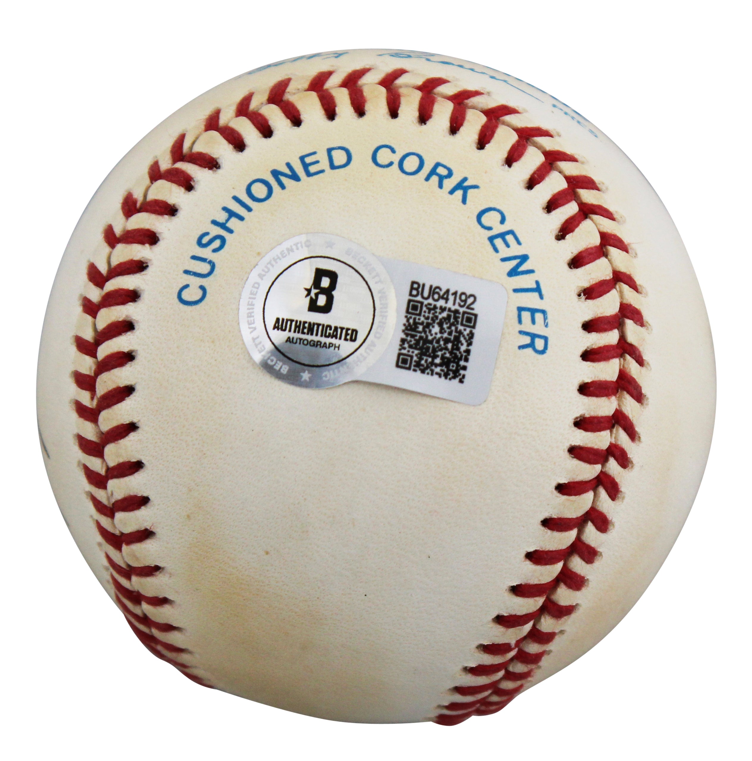 Dan Jansen Olympic Speed Skater Authentic Signed OAL Baseball BAS #BU64192