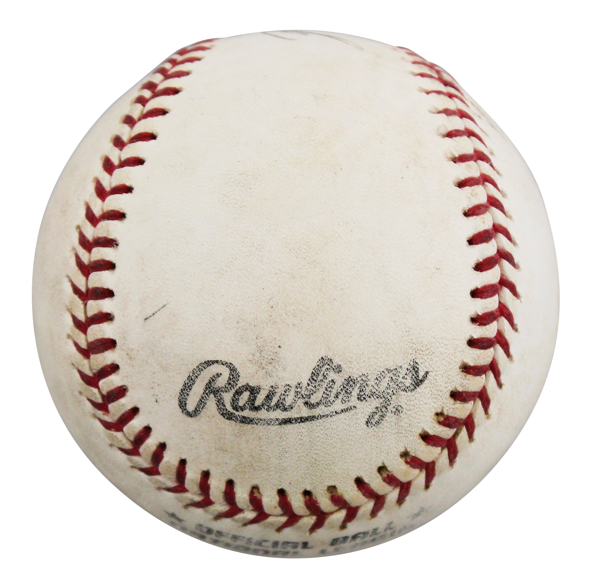 Cardinals Lou Brock Authentic Signed Leonard Coleman ONL Baseball BAS #BU64195