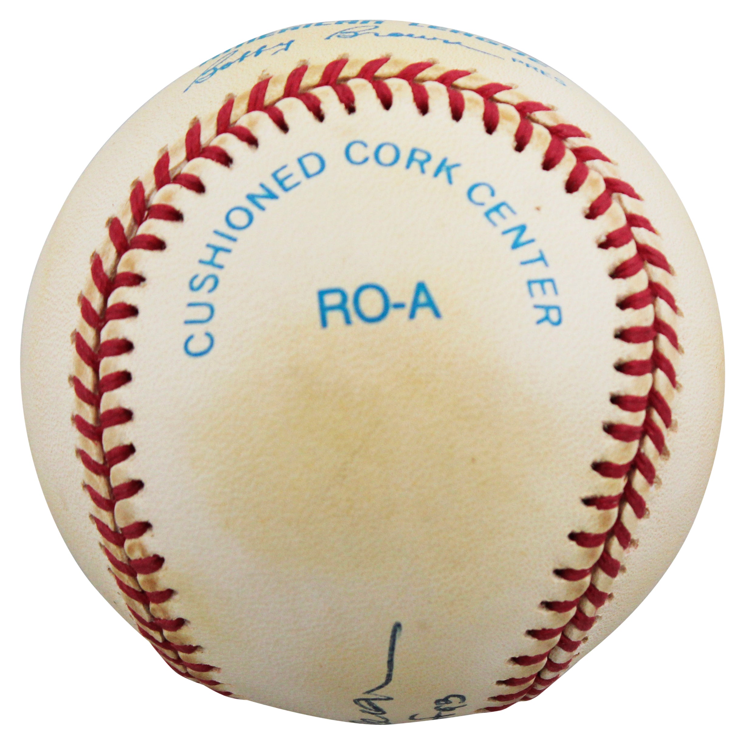 Athletics Reggie Jackson "HOF 93" Signed Bobby Brown OAL Baseball BAS #BW89084