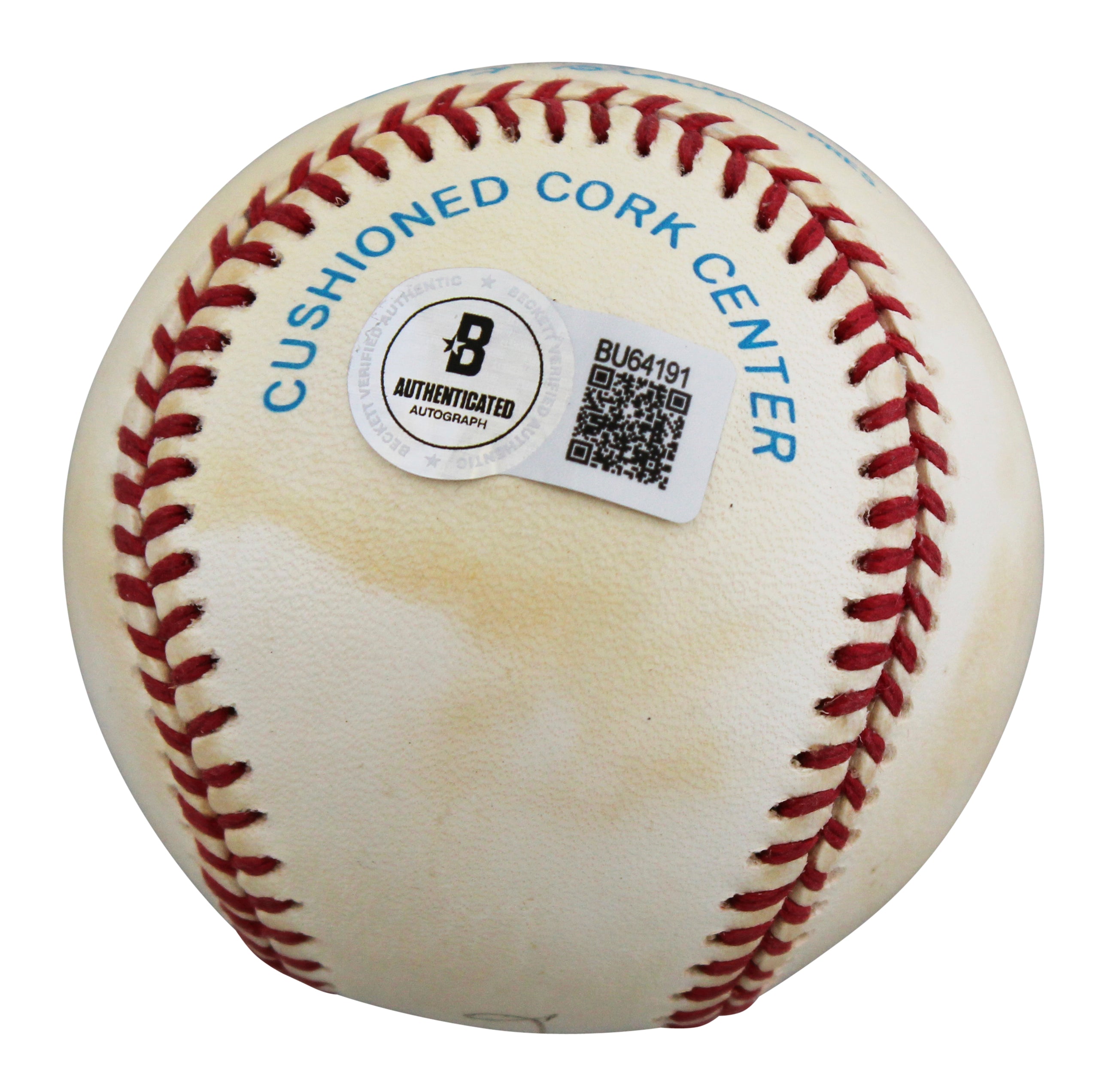 Blue Jays John Olerud Authentic Signed Bobby Brown OAL Baseball BAS #BU64191