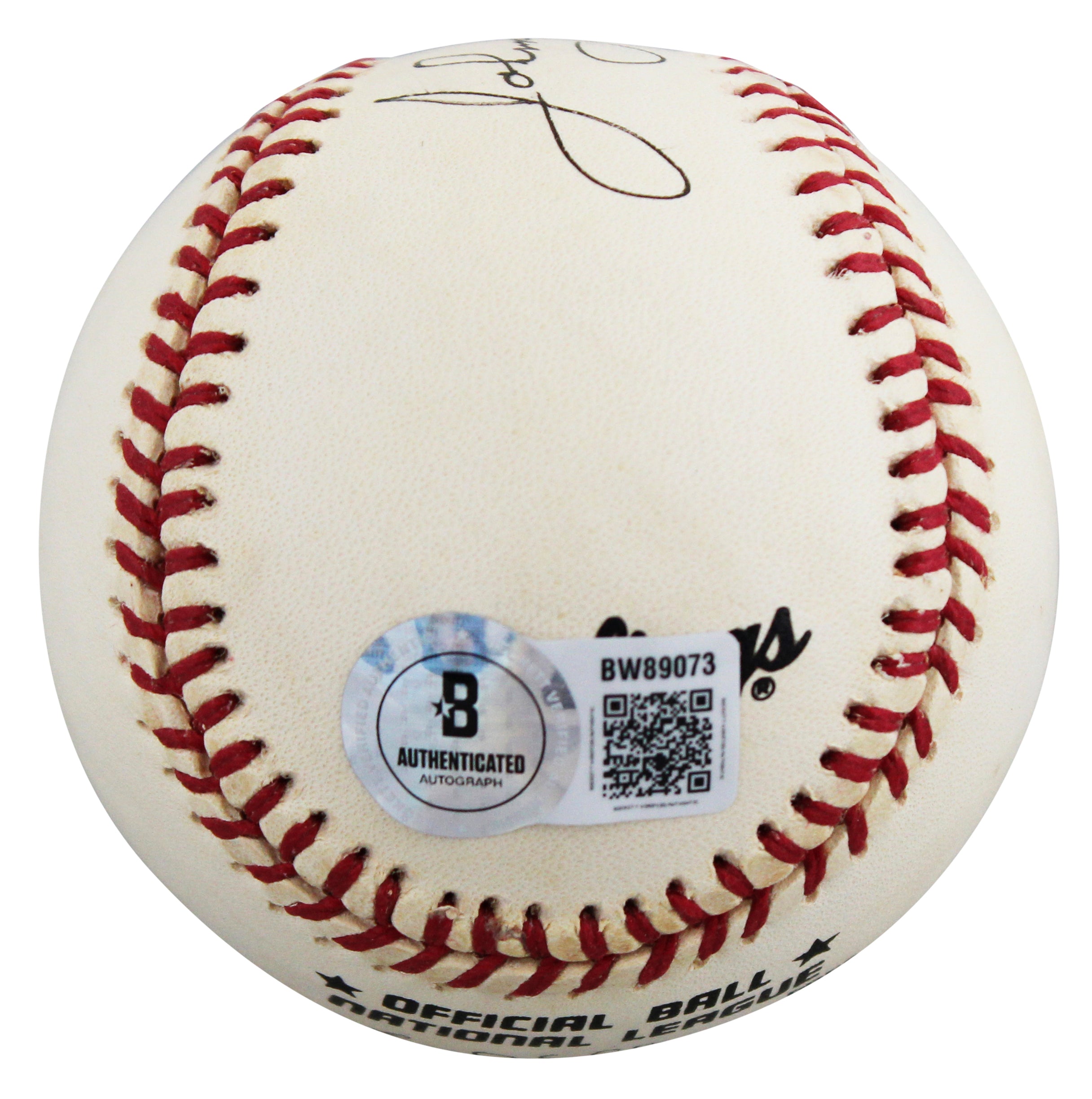 Reds Johnny Vander Meer Authentic Signed Coleman ONL Baseball BAS #BW89073