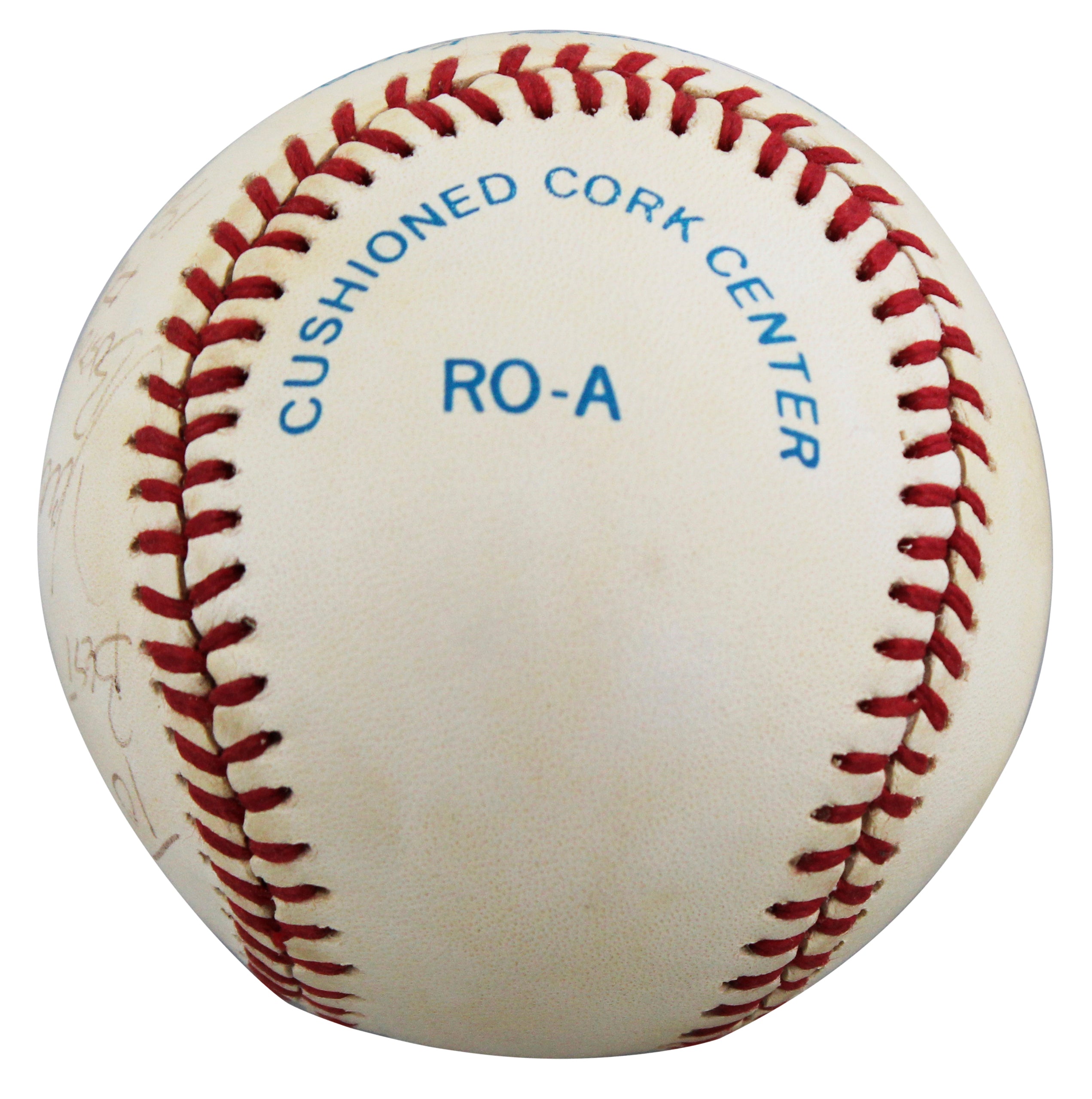 Giants Jack Clark "To Don, Best Wishes" Signed Brown OAL Baseball BAS #BW89070