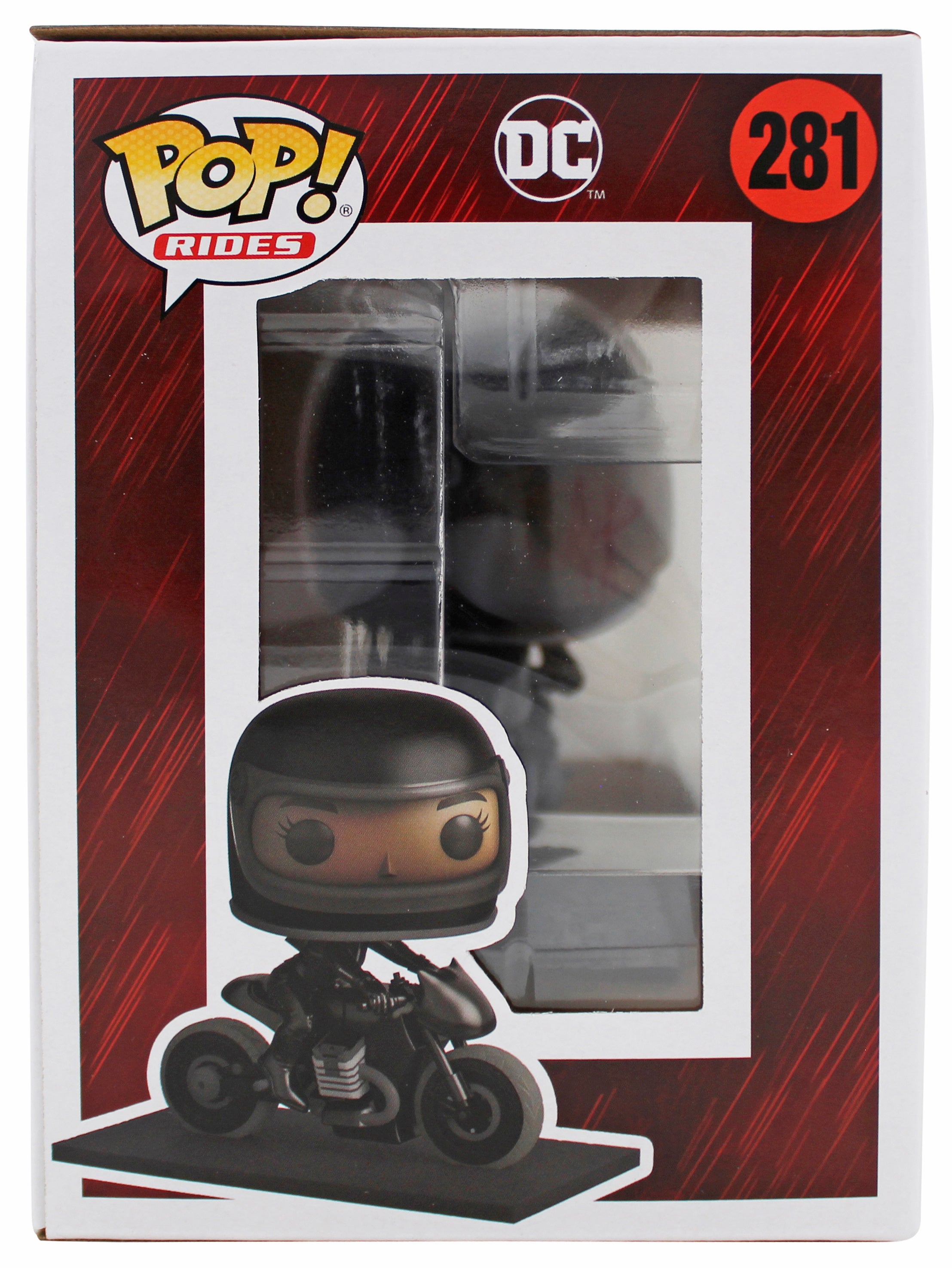 Zoe Kravitz Batman Signed Selina Kyle On Motorcycle Funko Pop Vinyl Figure BAS