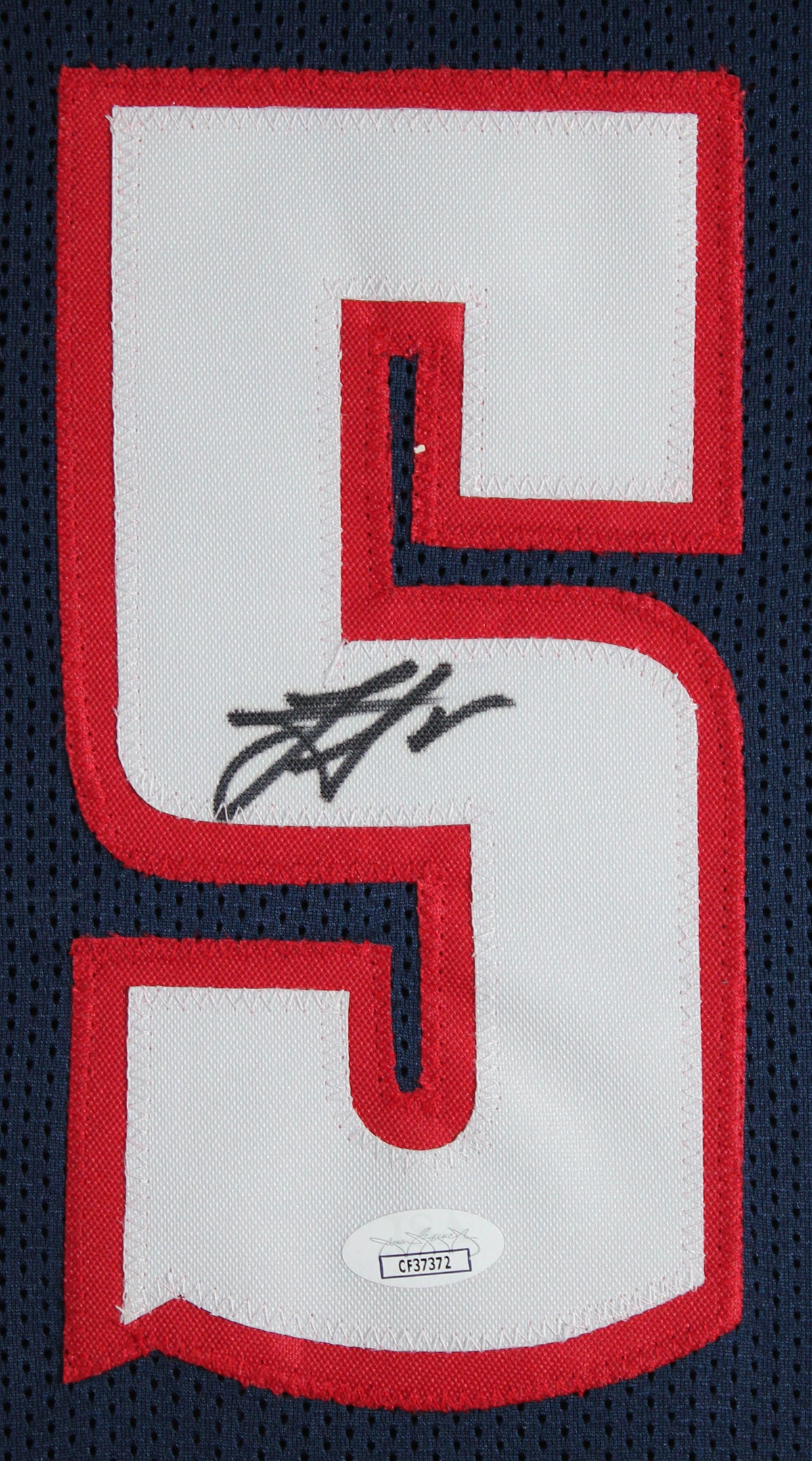 Nikola Jokic Authentic Signed Navy Blue Pro Style Framed Jersey BAS #AG010118