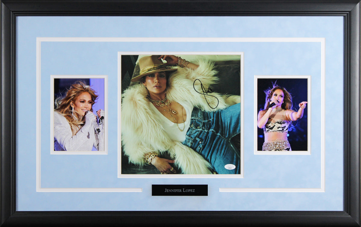 Jennifer Lopez Signed & Framed This Is Me...Now Album Flat BAS #AG010165