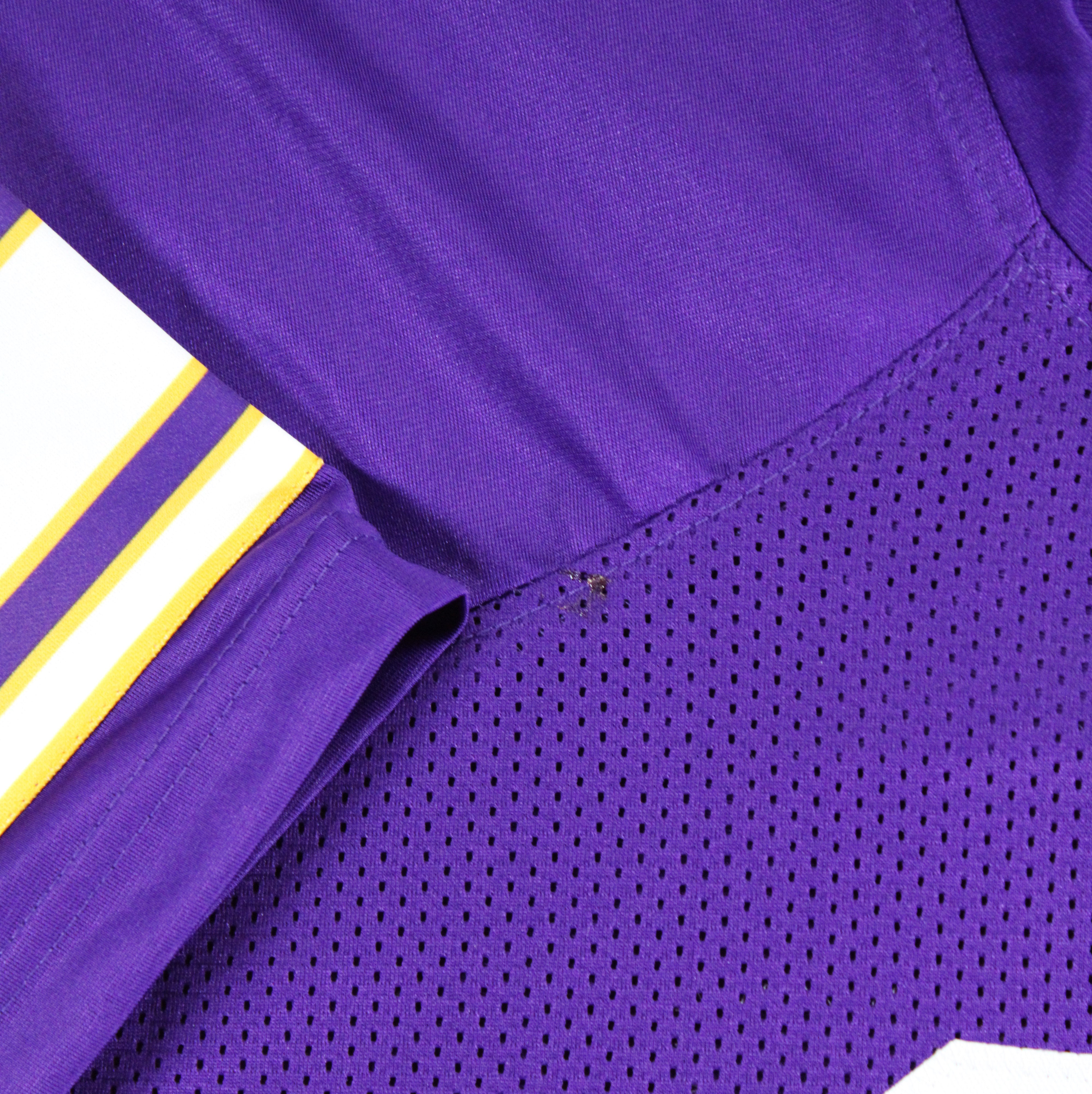 Carl Eller "HOF 2004" Signed Purple Pro Style Jersey BAS Witnessed #4W113351