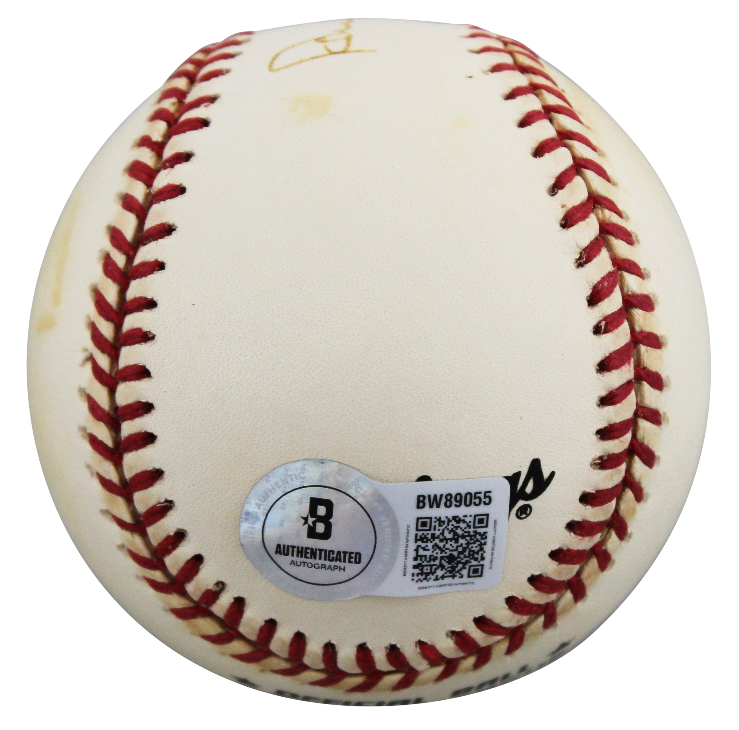 Phillies Robin Roberts Signed Leonard Coleman ONL Baseball BAS #BW89055