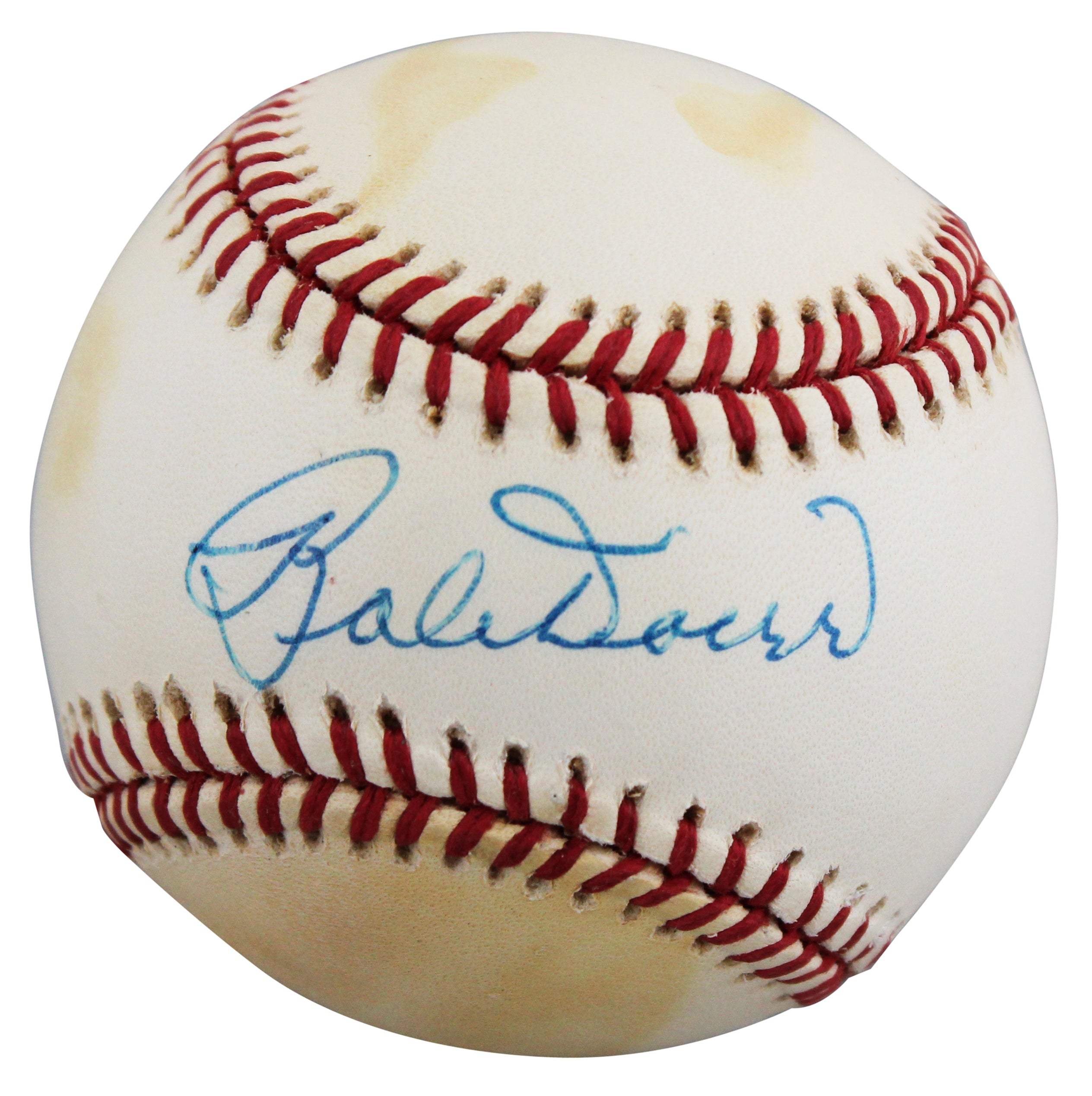 Red Sox Bobby Doerr Authentic Signed Gene Budig OAL Baseball BAS #BW89054