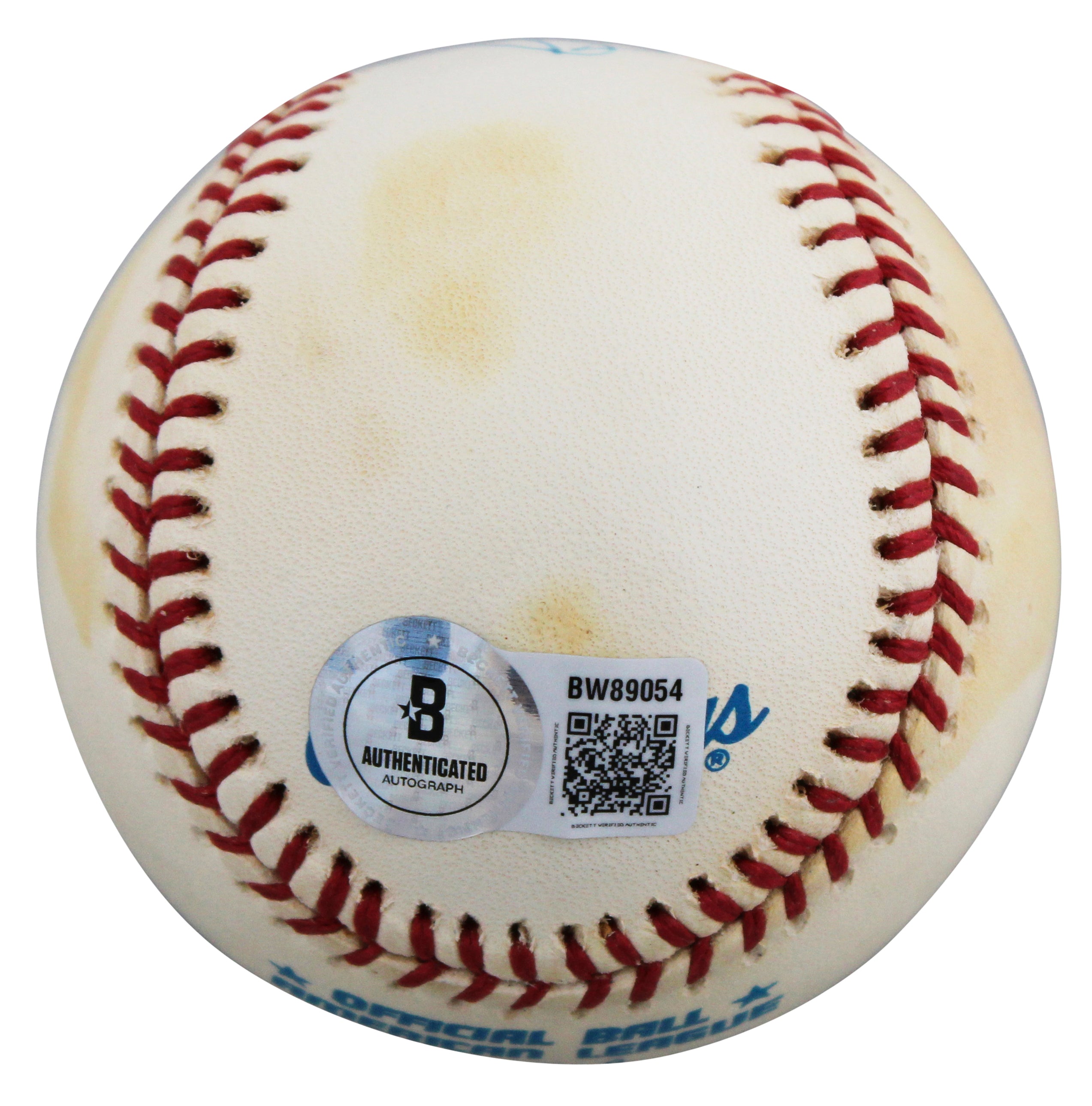 Red Sox Bobby Doerr Authentic Signed Gene Budig OAL Baseball BAS #BW89054