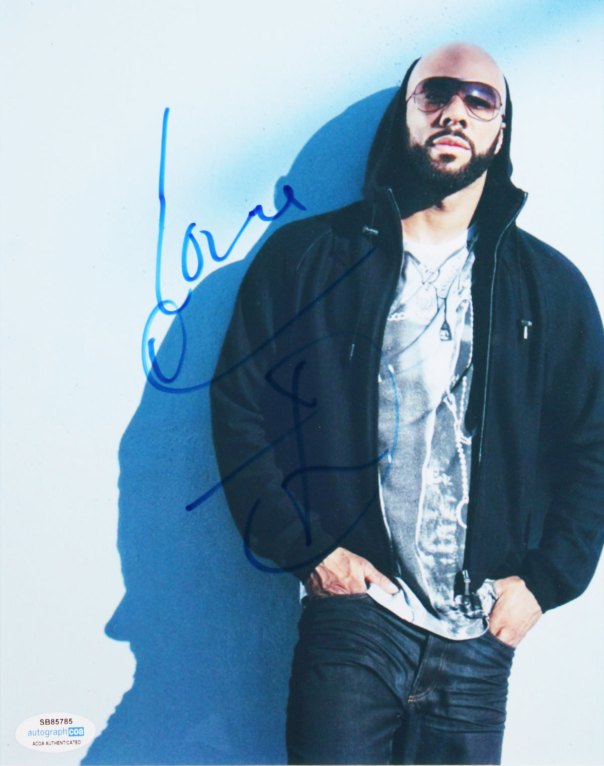 Common Authentic Signed 8x10 Framed Photo Autographed BAS #AG010147