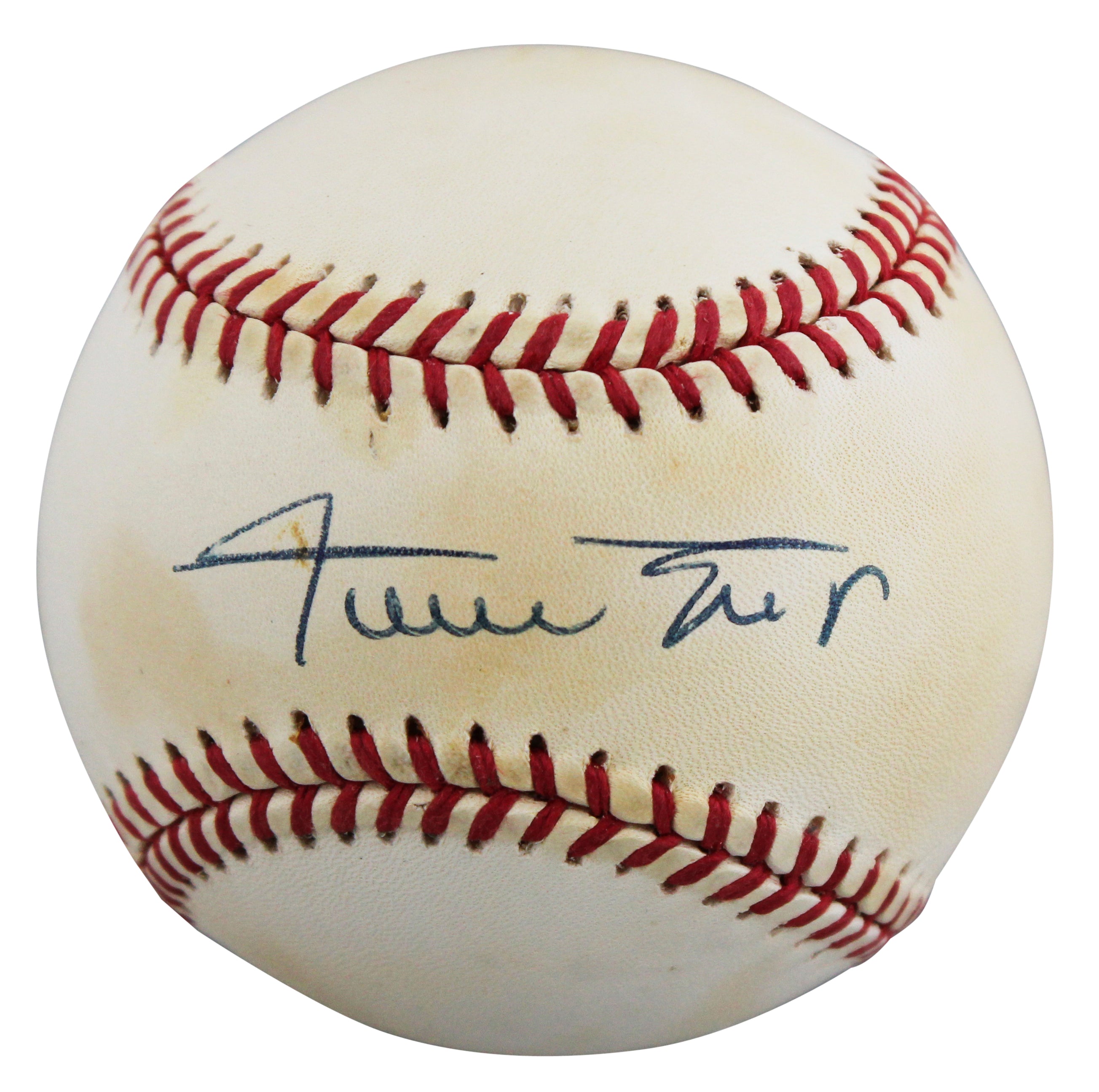 Giants Willie Mays Authentic Signed Leonard Coleman ONL Baseball BAS #AE64474