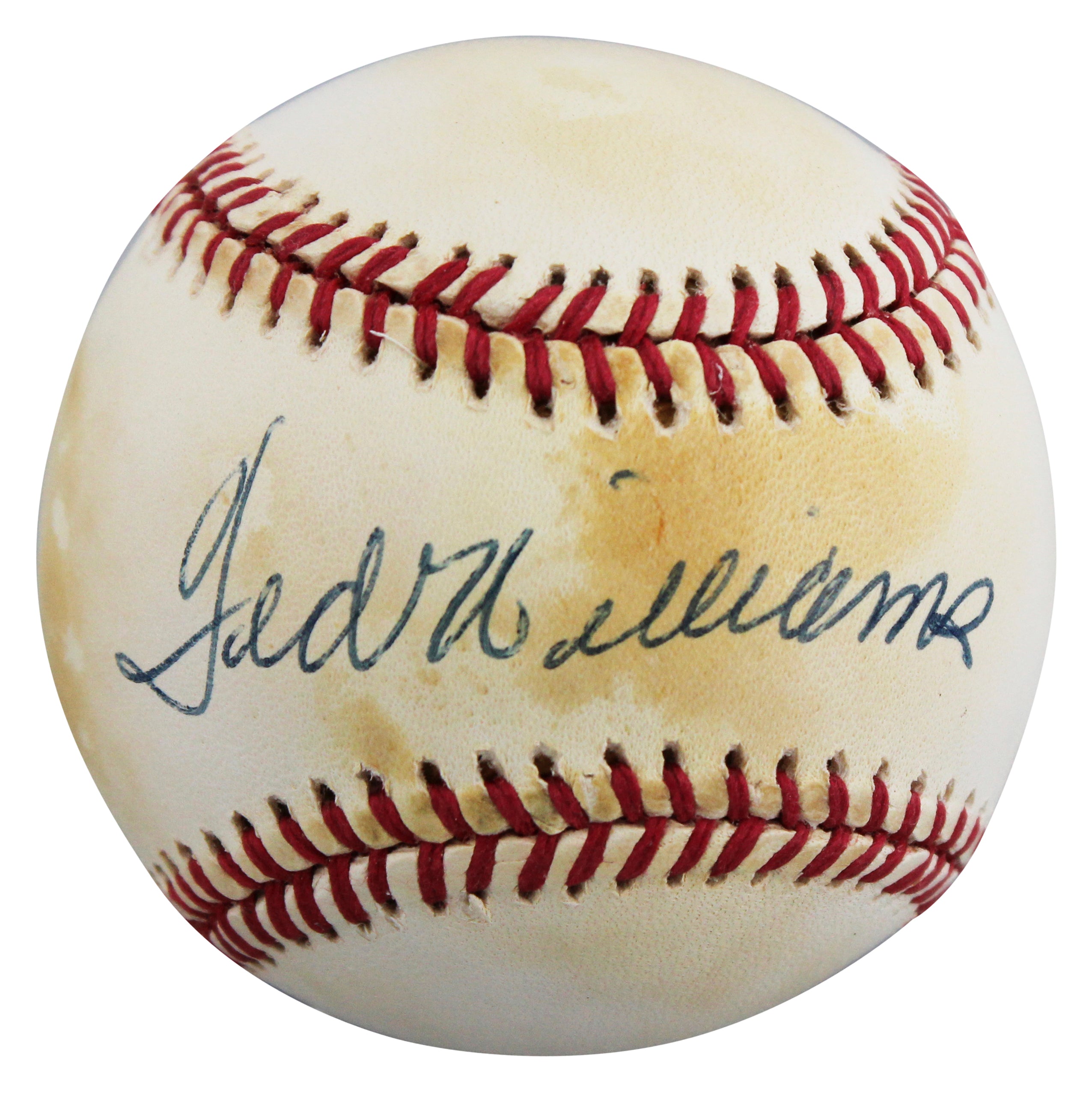 Red Sox Ted Williams Authentic Signed Bobby Brown OAL Baseball BAS #AE64476