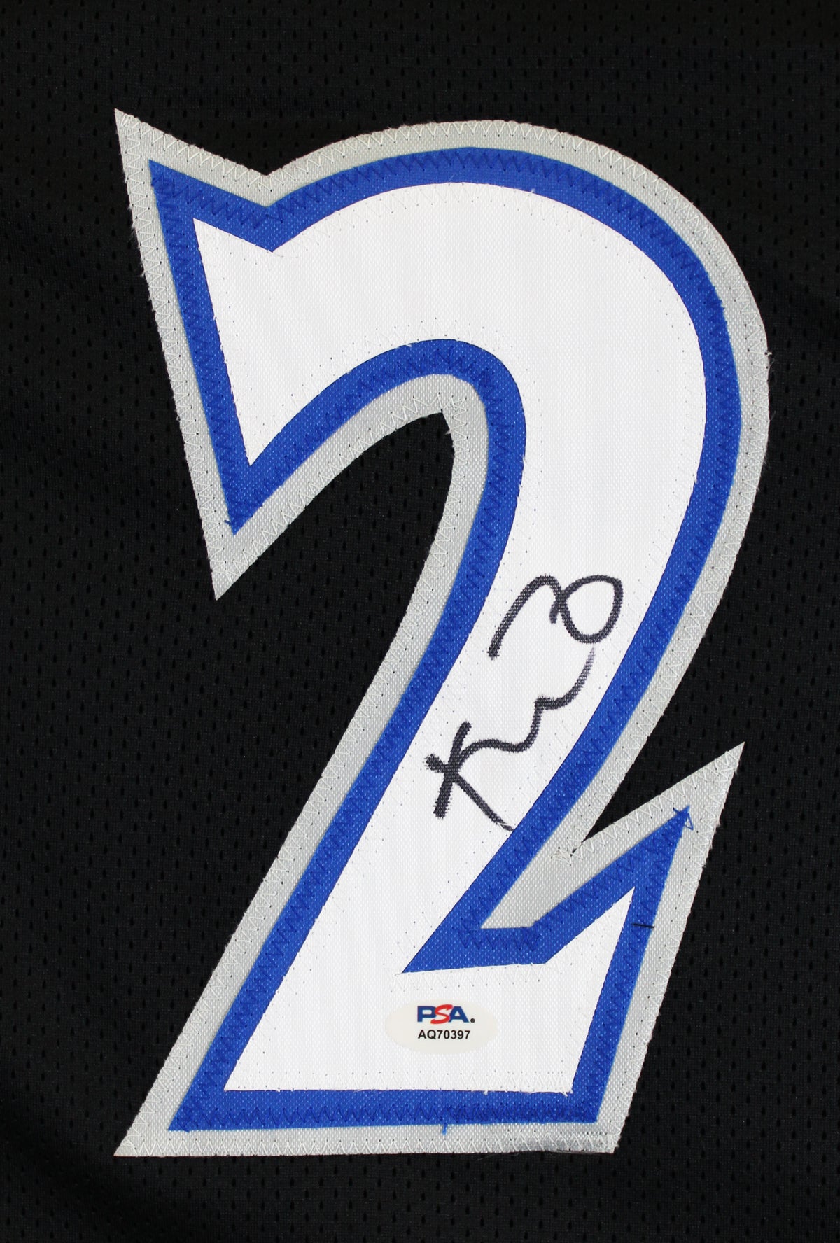 Kevin Garnett Authentic Signed Black Pro Style Jersey Autographed PSA/DNA