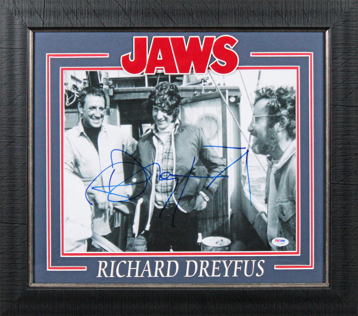 Richard Dreyfuss Jaws Authentic Signed 11x14 Framed Photo PSA/DNA #I27992