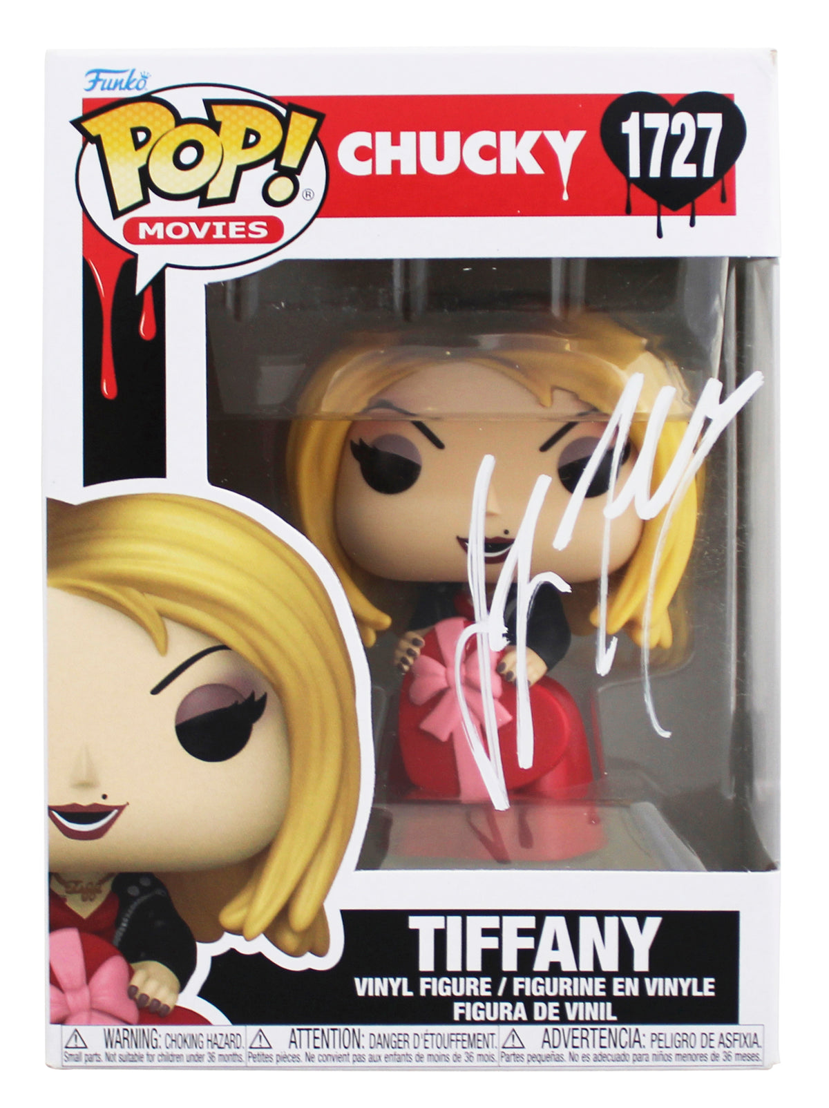 Jennifer Tilly Bride of Chucky Signed #1727 Funko Pop Vinyl Figure BAS #BW66753