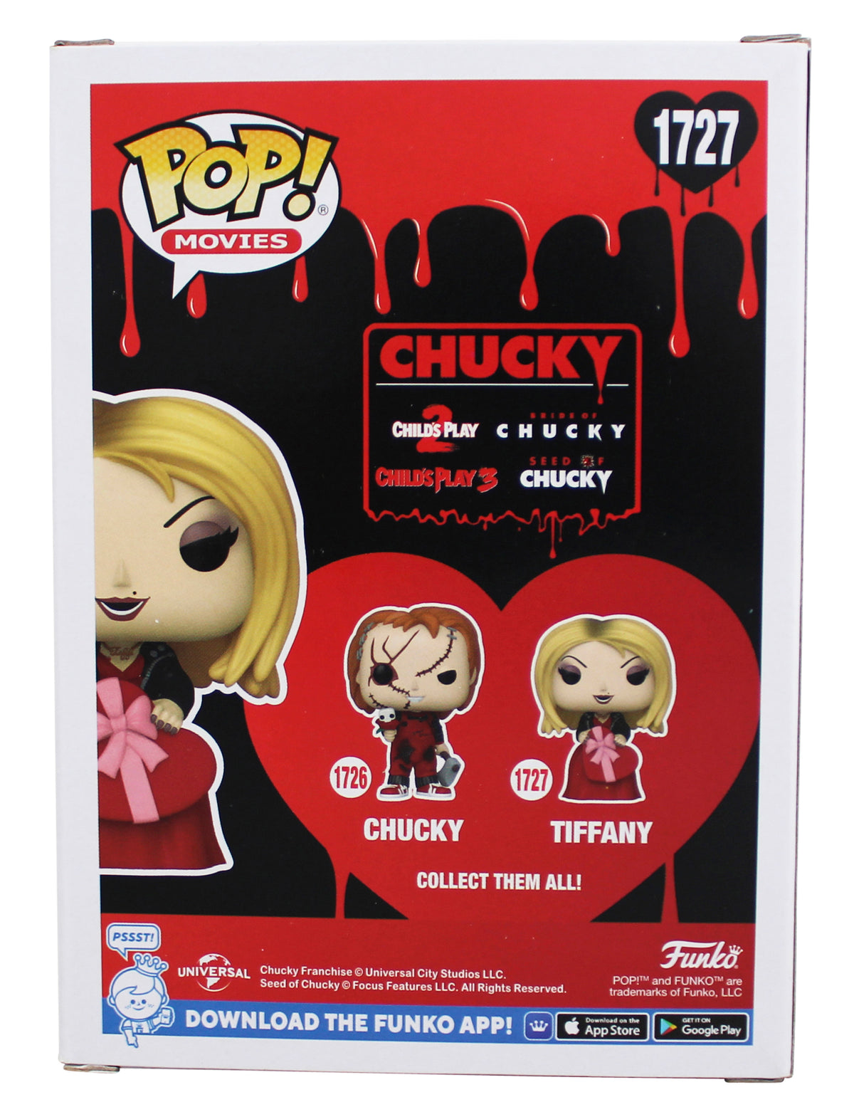 Jennifer Tilly Bride of Chucky Signed #1727 Funko Pop Vinyl Figure BAS #BW66753
